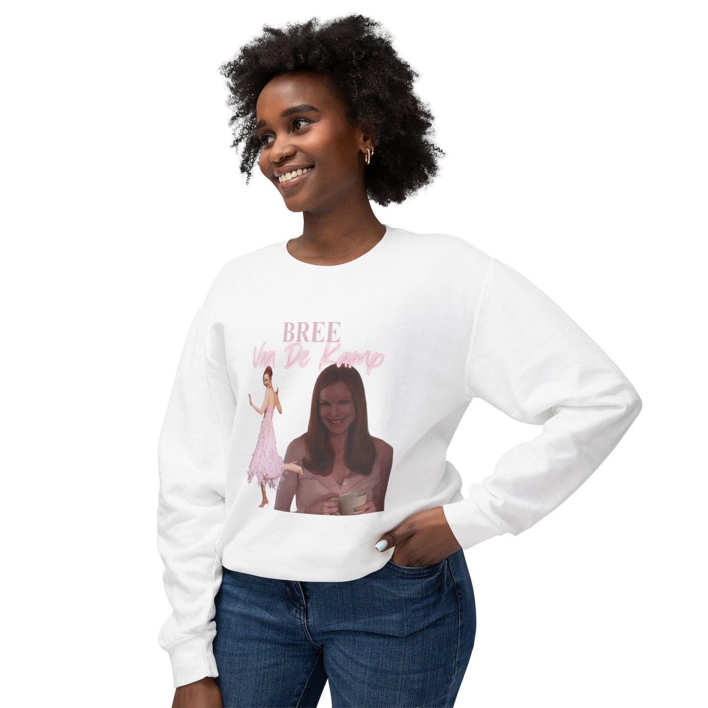 Bree Van De Kamp Vintage Style Unisex Lightweight Crewneck Sweatshirt