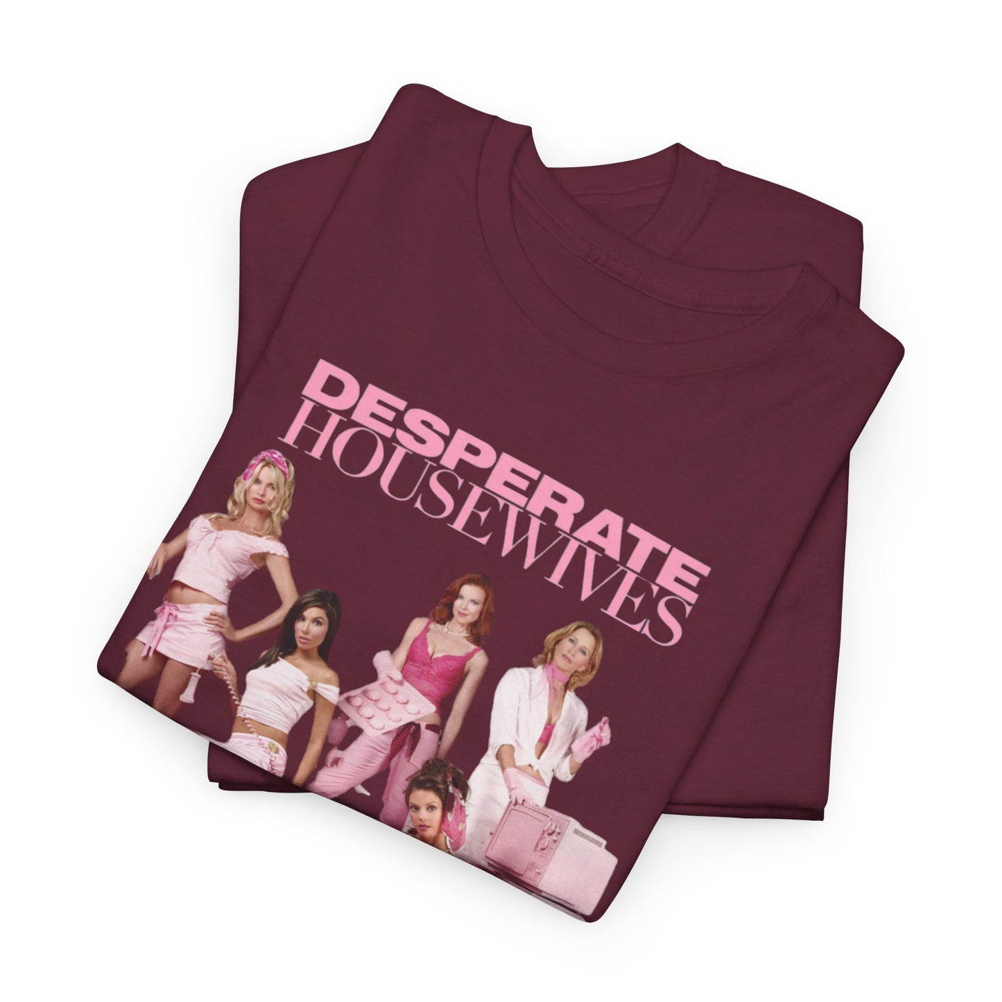 Desperate Housewives Pink Photoshoot Unisex Heavy Cotton Tee