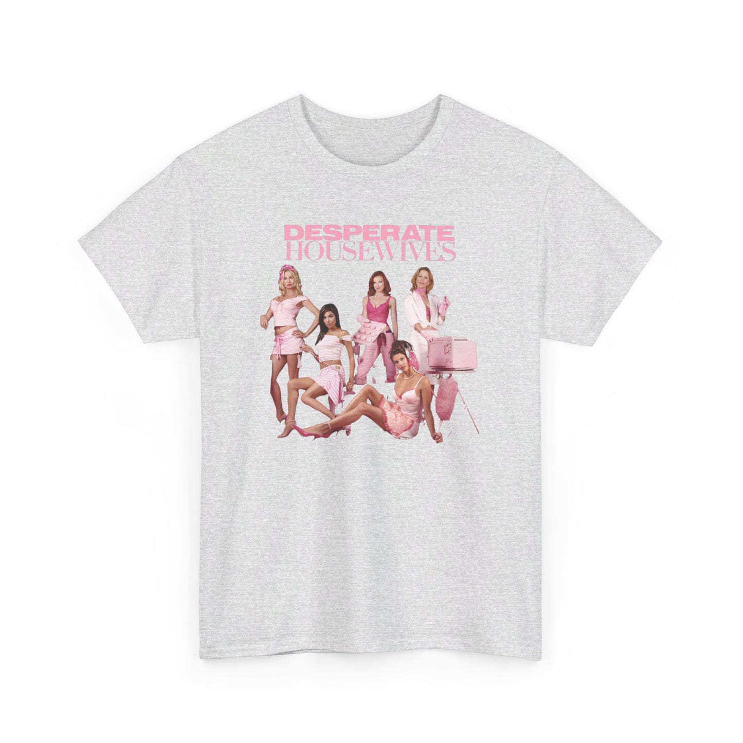 Desperate Housewives Pink Photoshoot Unisex Heavy Cotton Tee