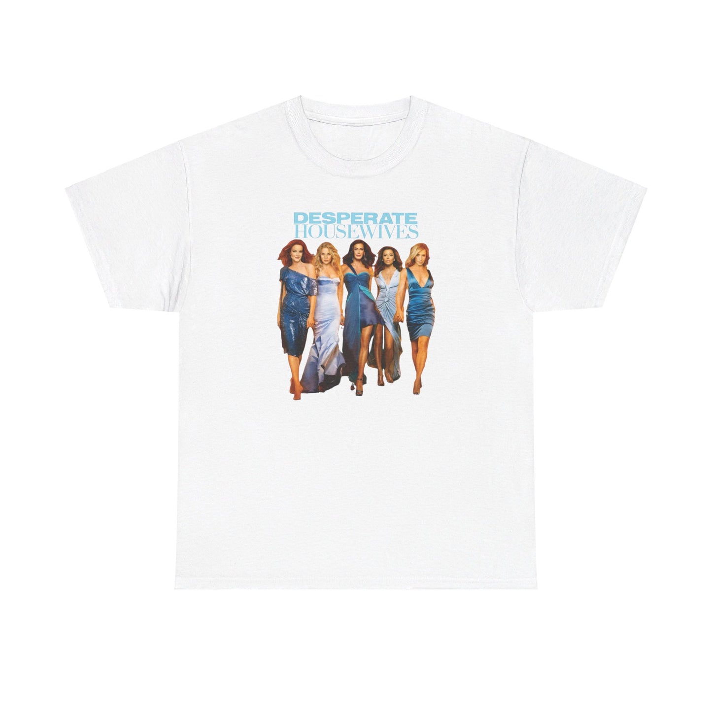 Desperate Housewives Blue Photoshoot Unisex Heavy Cotton Tee