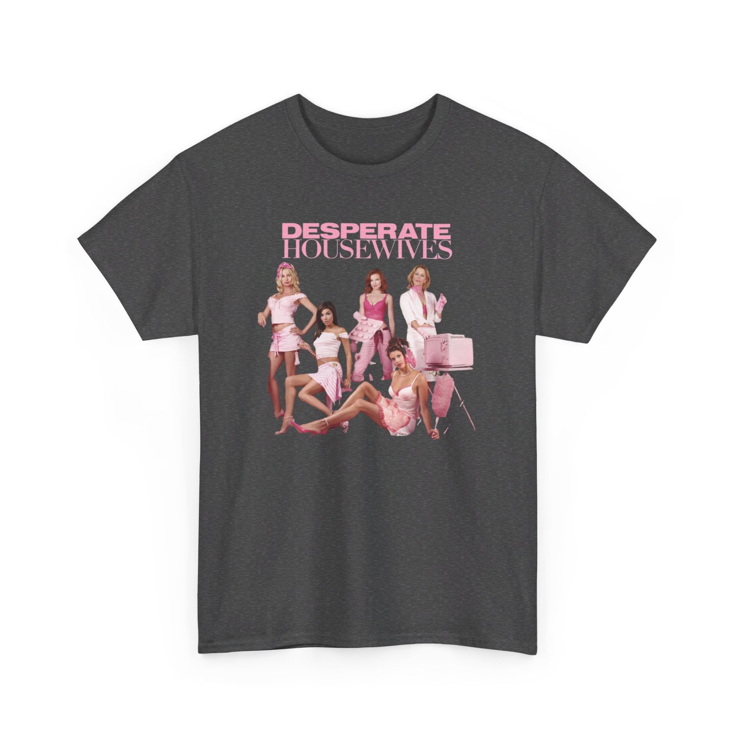 Desperate Housewives Pink Photoshoot Unisex Heavy Cotton Tee