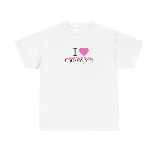 Nicollette Inspired Unisex Heavy Cotton Tee, Dark Pink Text