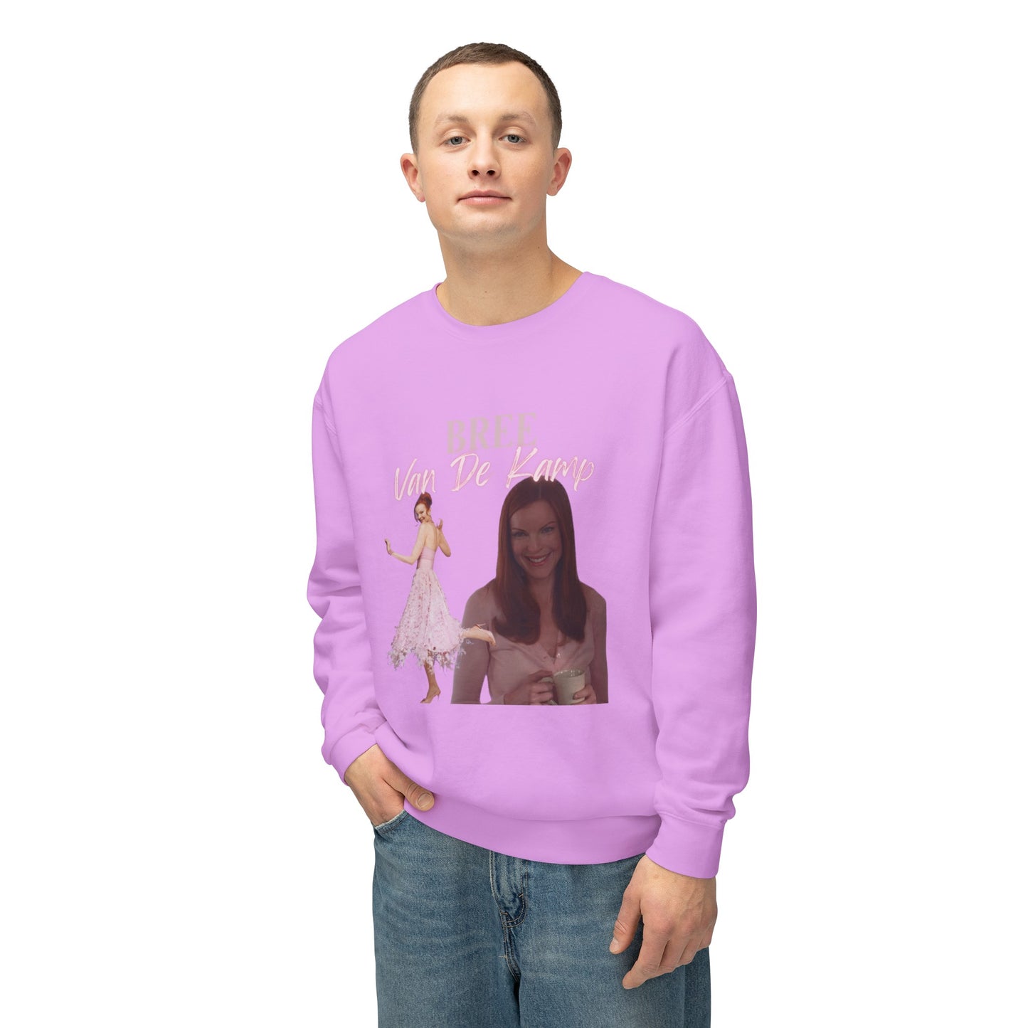 Bree Van De Kamp Vintage Style Unisex Lightweight Crewneck Sweatshirt