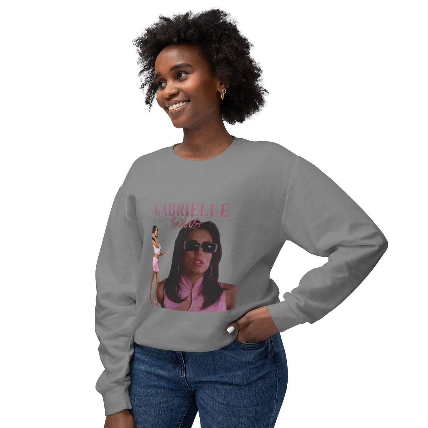 Gabrielle Solis Vintage Style Unisex Lightweight Crewneck Sweatshirt