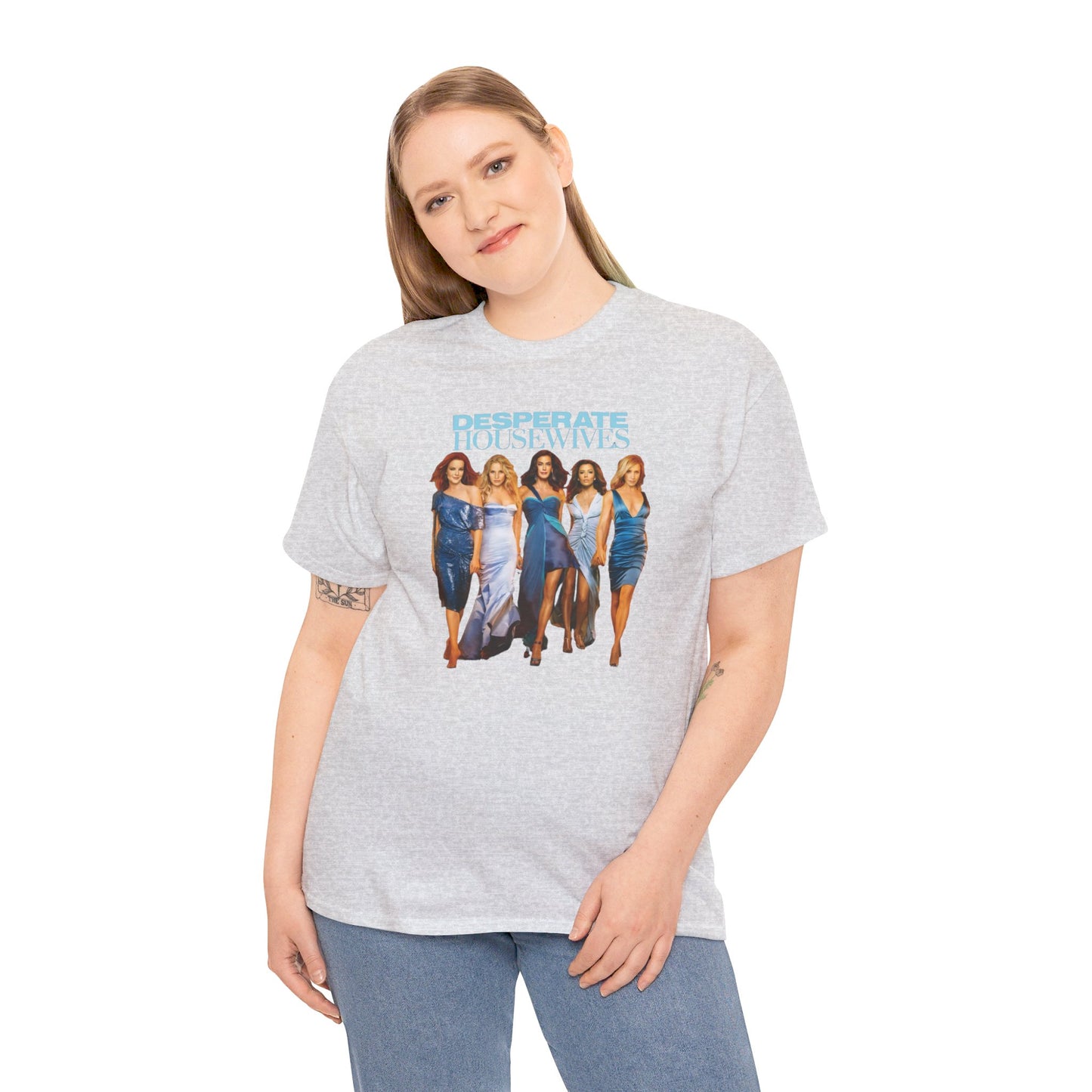 Desperate Housewives Blue Photoshoot Unisex Heavy Cotton Tee