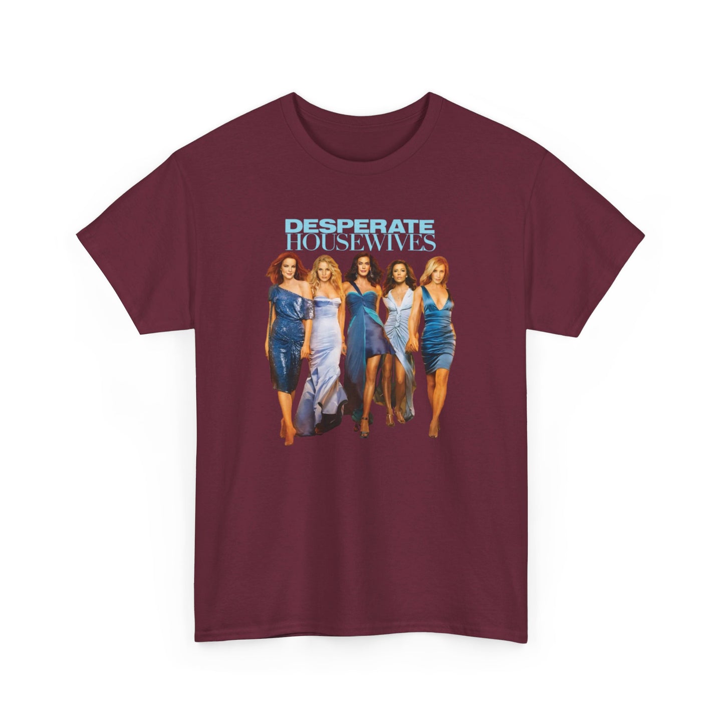 Desperate Housewives Blue Photoshoot Unisex Heavy Cotton Tee