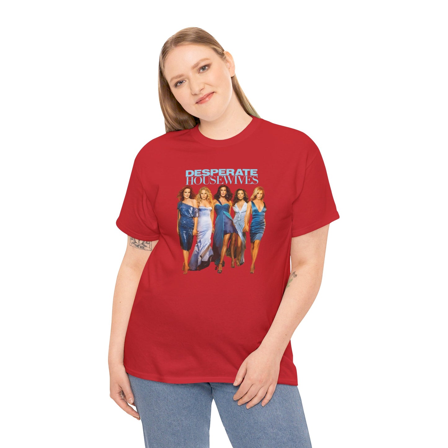 Desperate Housewives Blue Photoshoot Unisex Heavy Cotton Tee