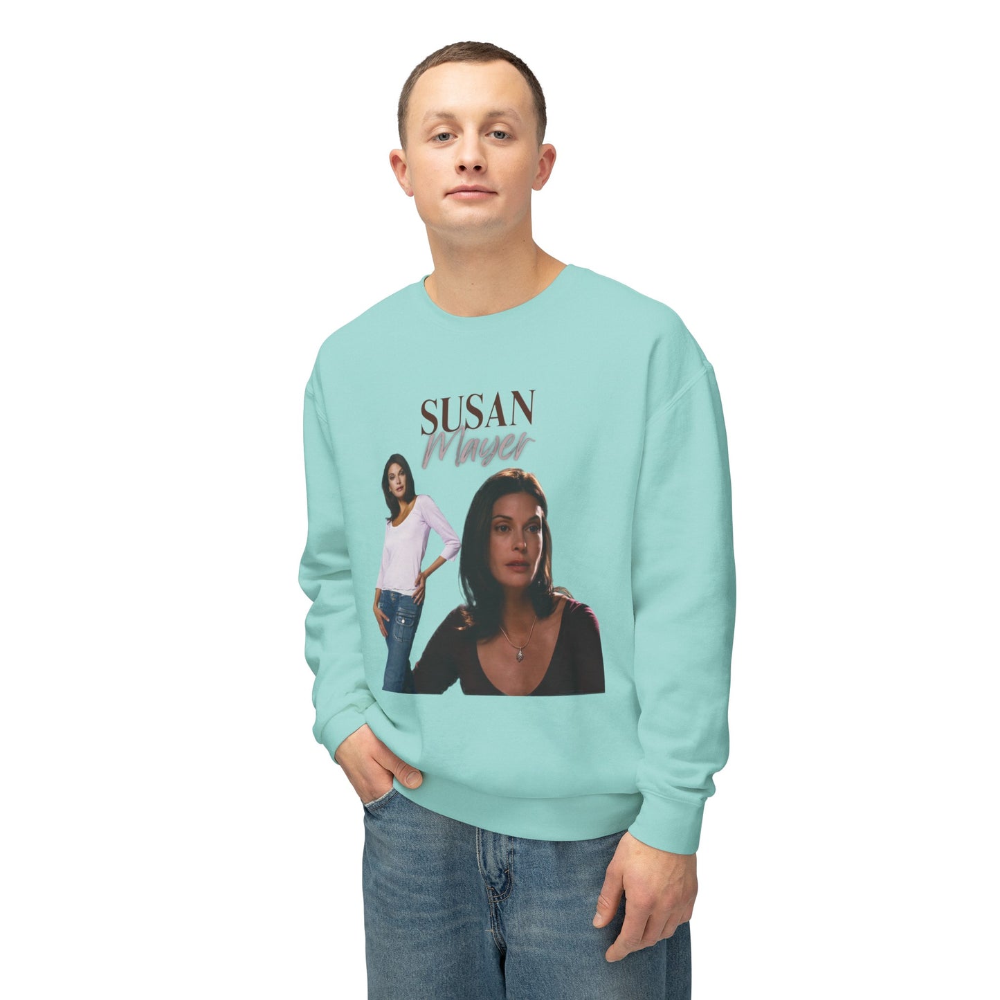 Susan Mayer Vintage Style Unisex Lightweight Crewneck Sweatshirt