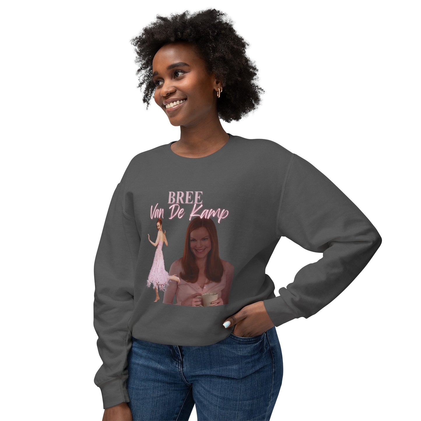 Bree Van De Kamp Vintage Style Unisex Lightweight Crewneck Sweatshirt