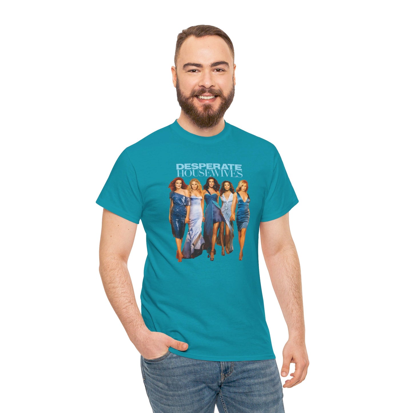 Desperate Housewives Blue Photoshoot Unisex Heavy Cotton Tee