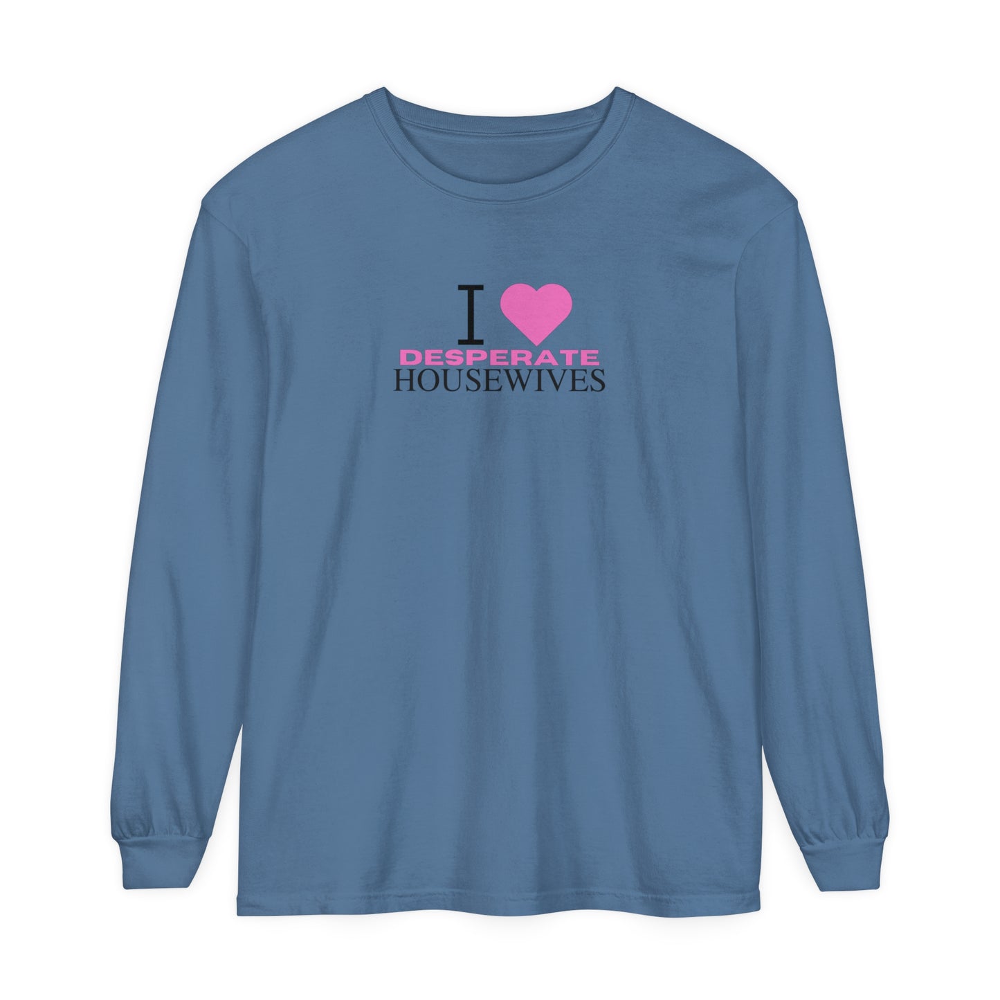 Pink Heart Unisex Long Sleeve T-Shirt