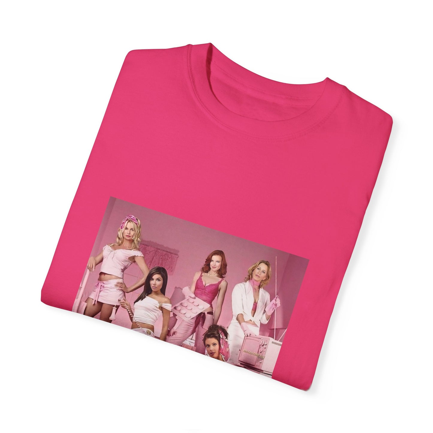 S1 Pink Promo Photoshoot Unisex Garment-Dyed T-shirt