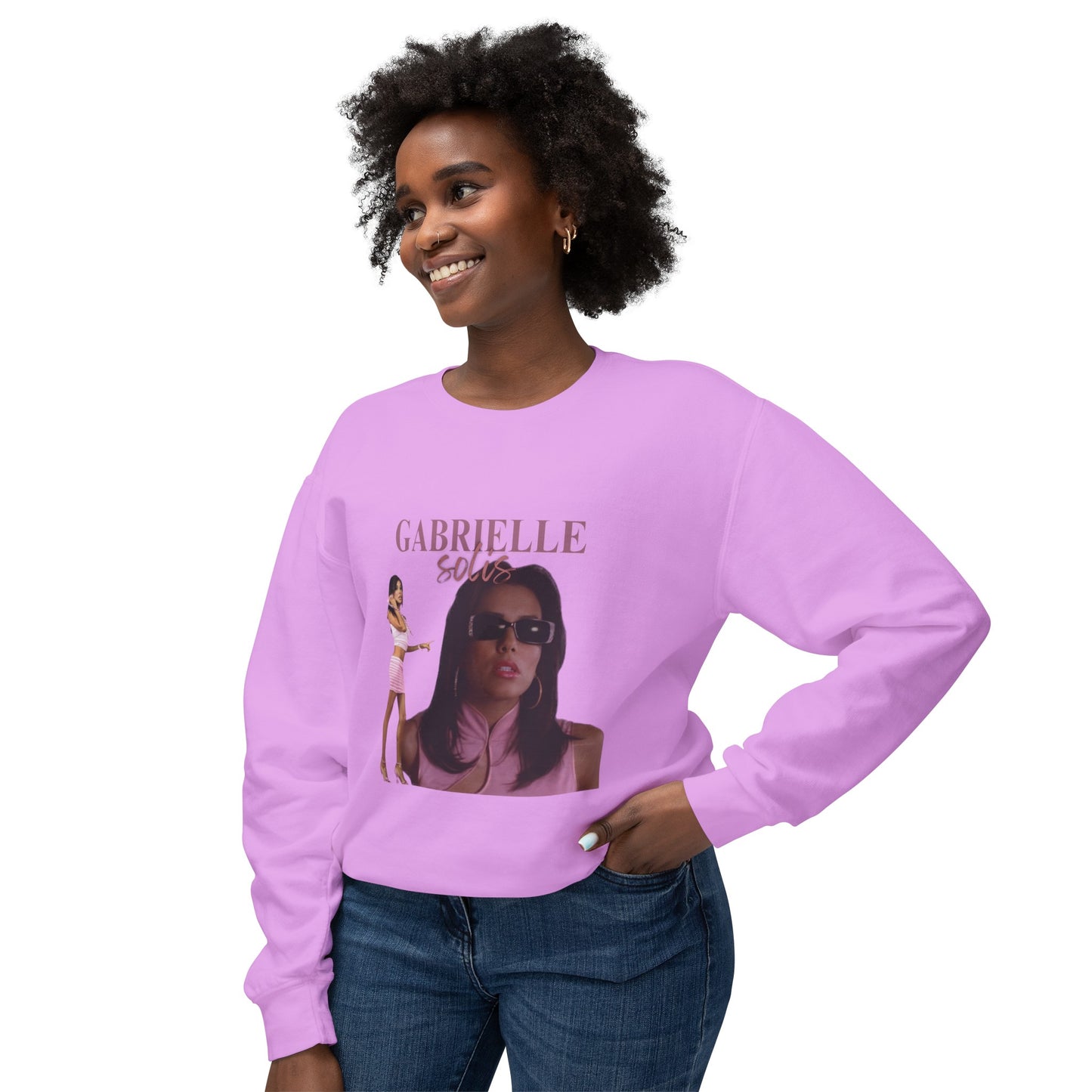 Gabrielle Solis Vintage Style Unisex Lightweight Crewneck Sweatshirt