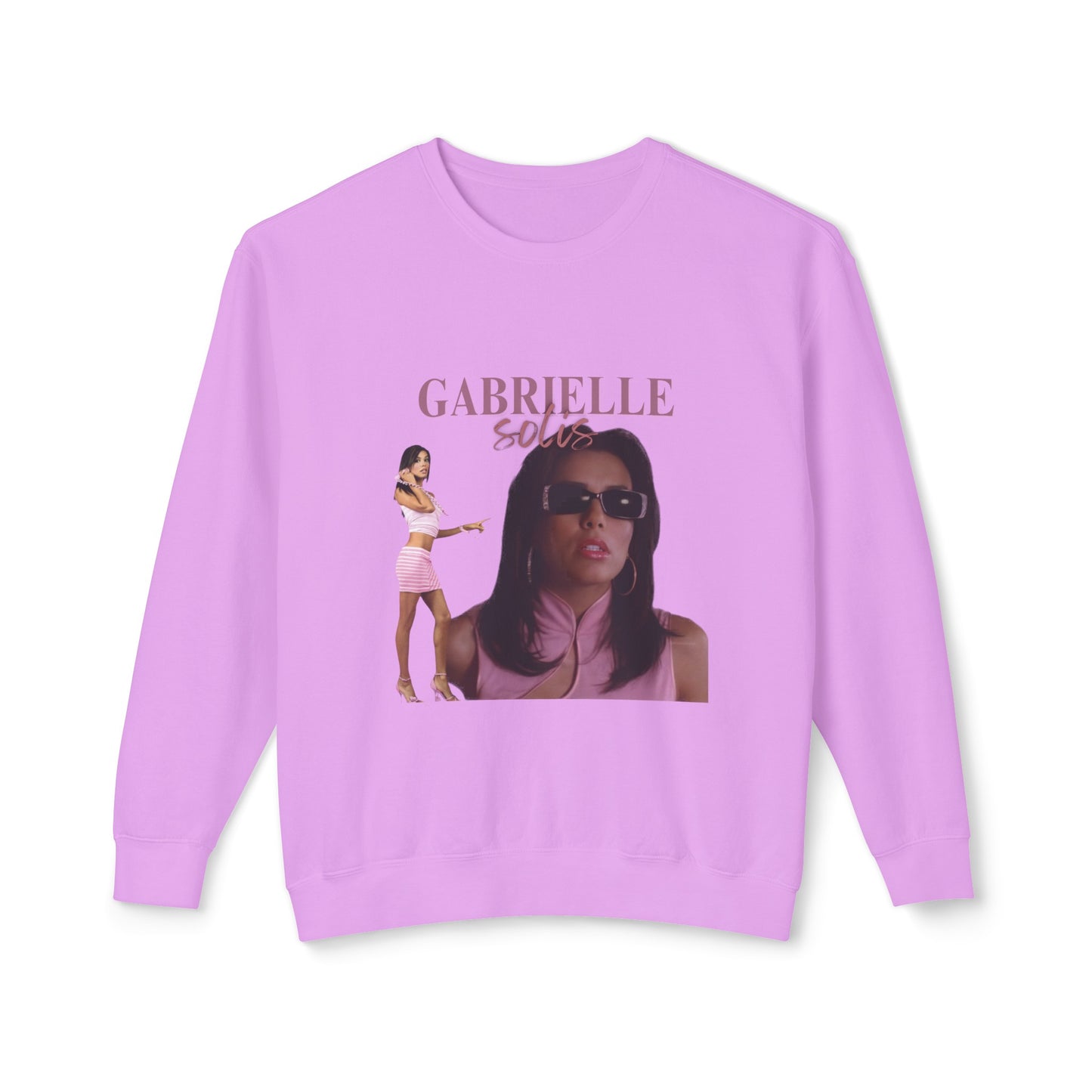 Gabrielle Solis Vintage Style Unisex Lightweight Crewneck Sweatshirt