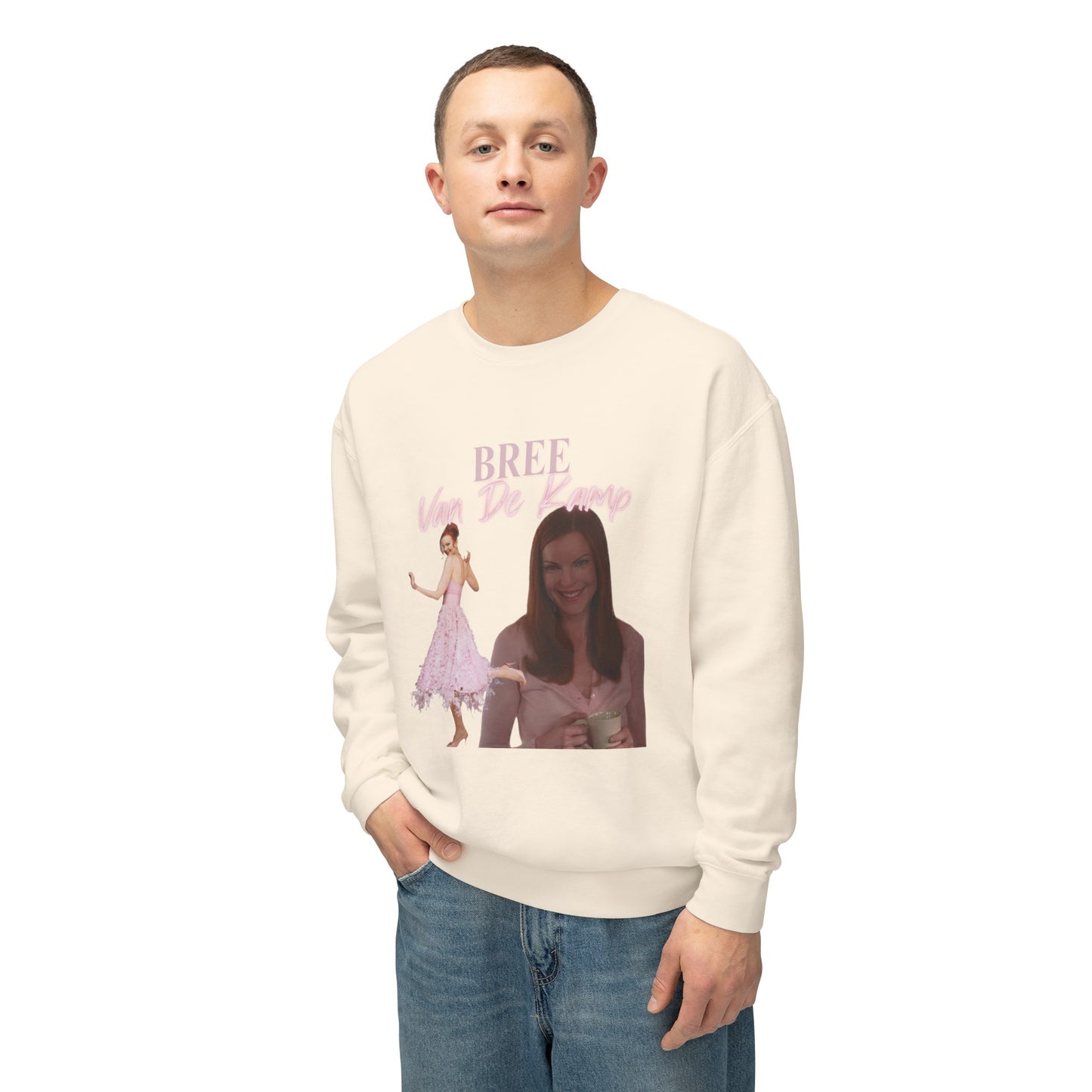 Bree Van De Kamp Vintage Style Unisex Lightweight Crewneck Sweatshirt