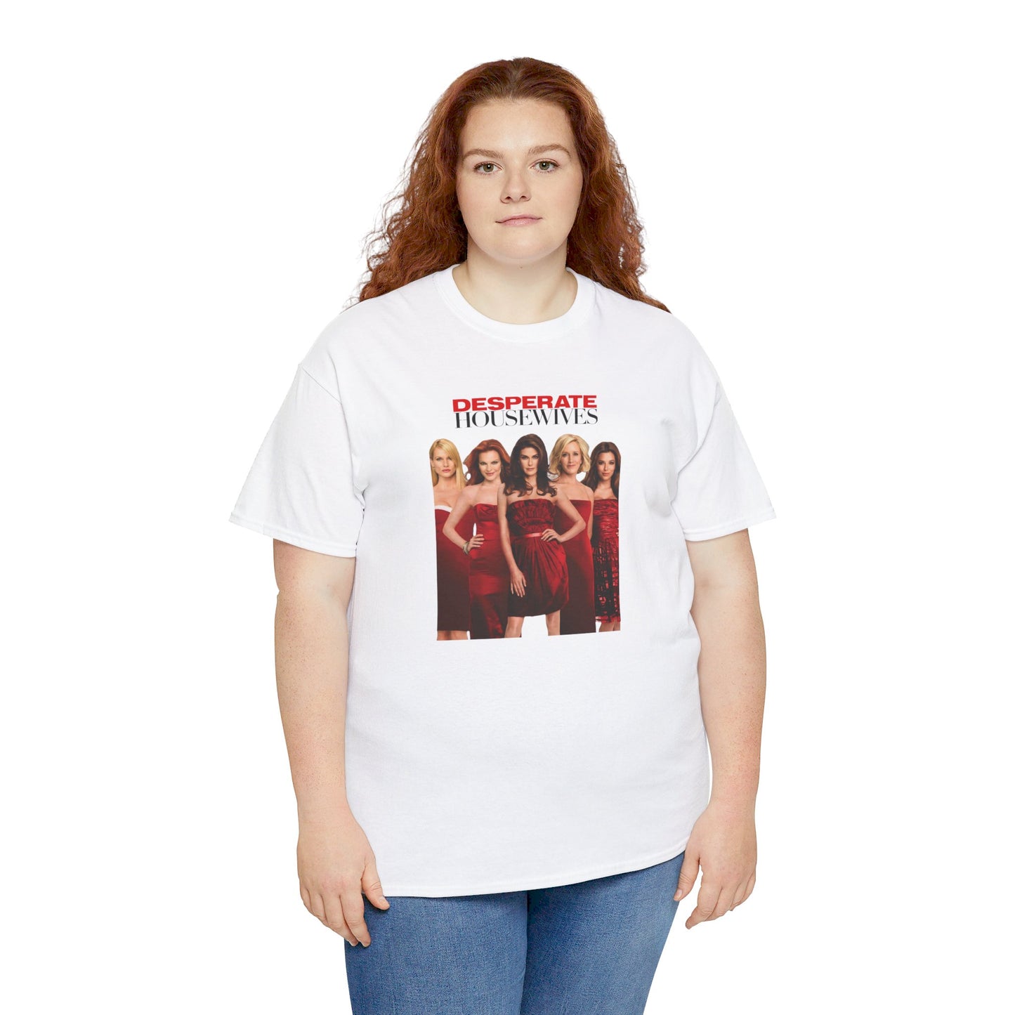 Desperate Housewives Red Photoshoot Unisex Heavy Cotton Tee