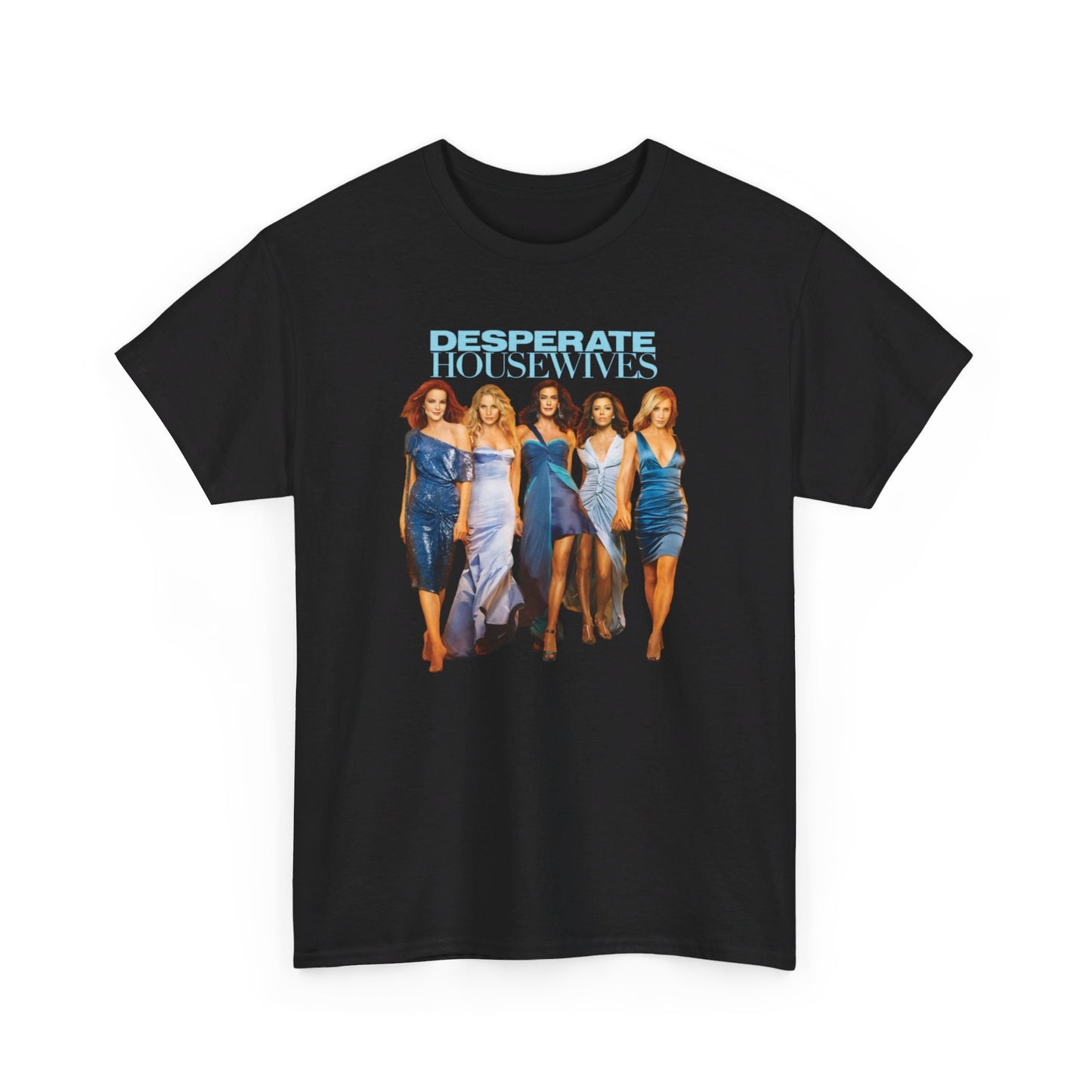 Desperate Housewives Blue Photoshoot Unisex Heavy Cotton Tee