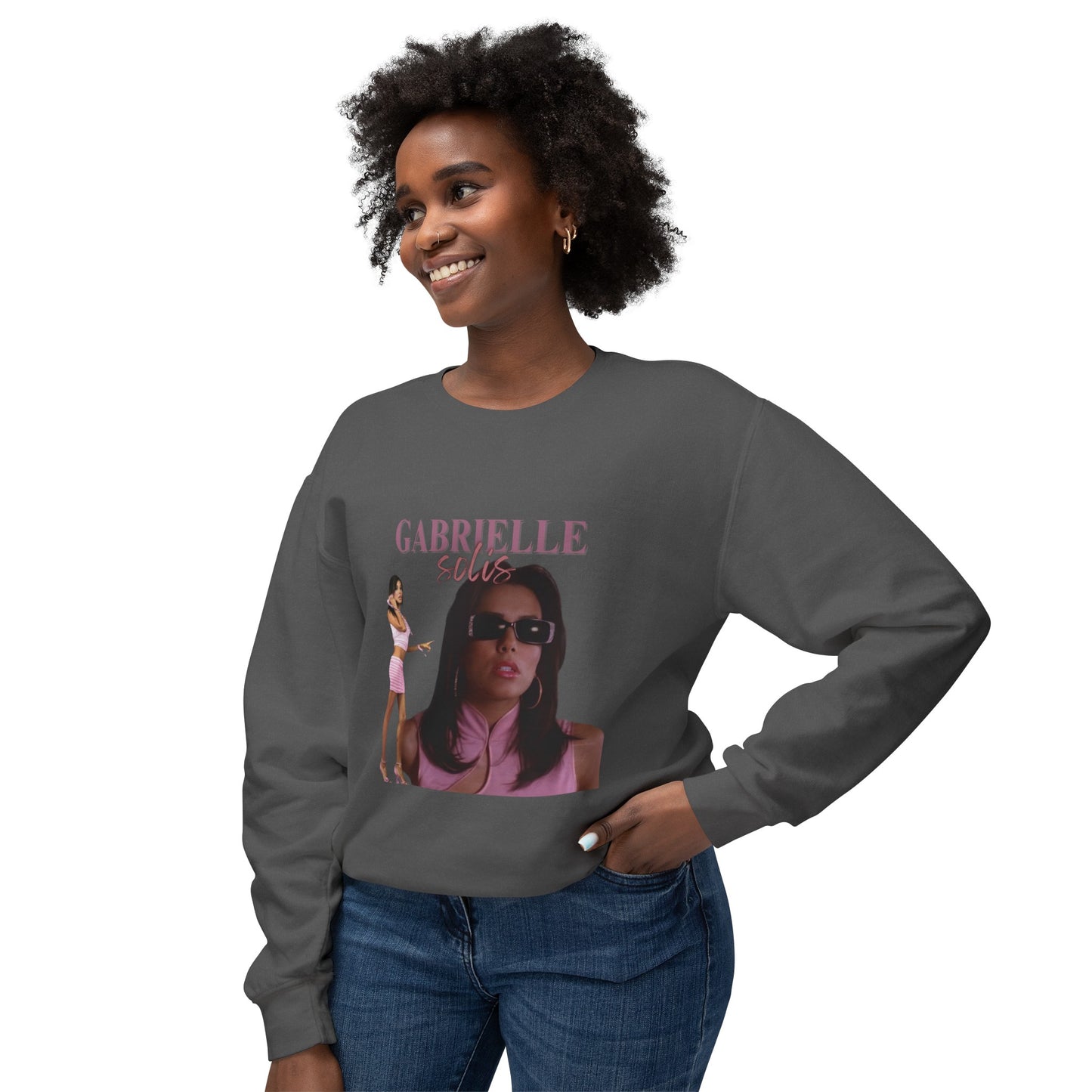 Gabrielle Solis Vintage Style Unisex Lightweight Crewneck Sweatshirt