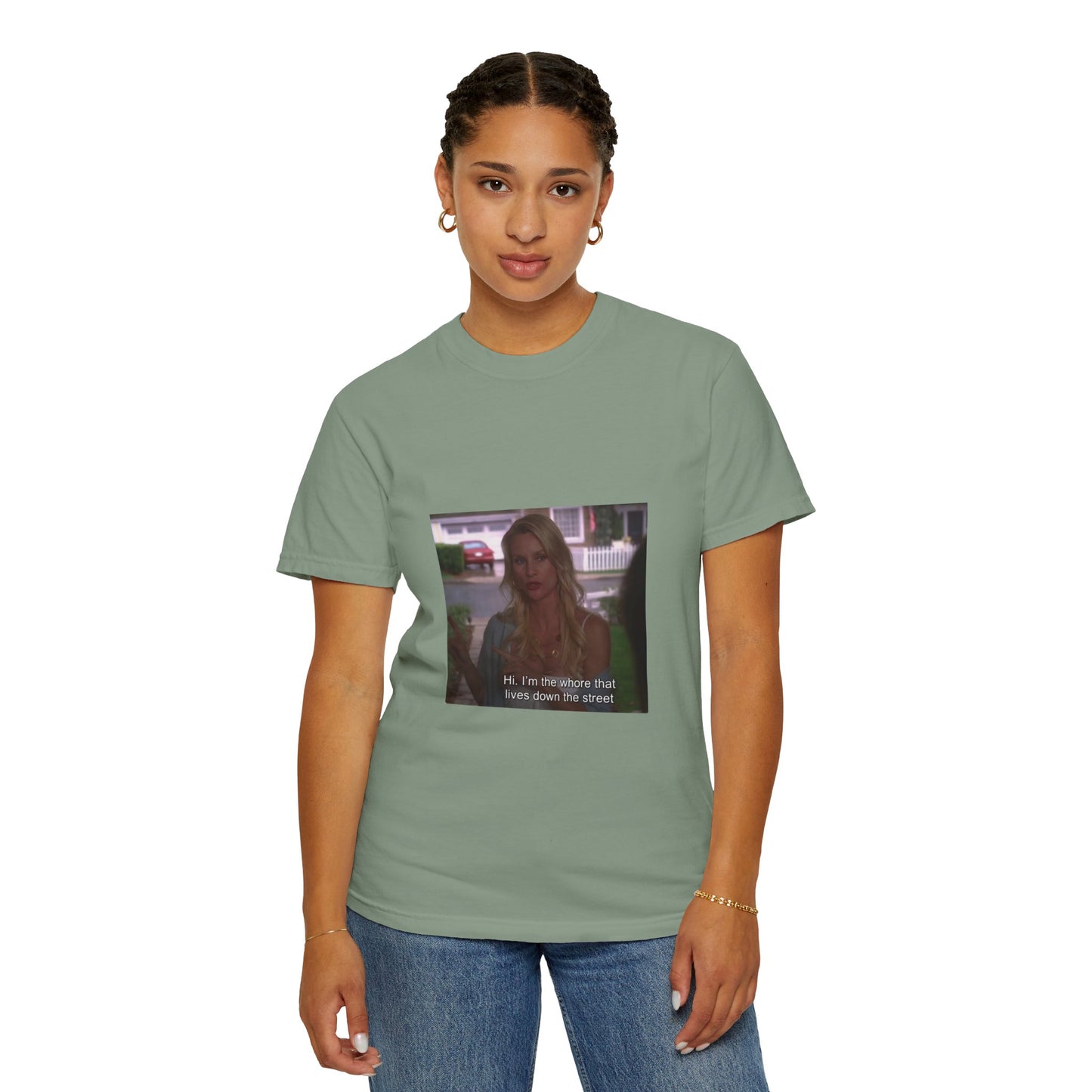 Edie Britt quote Unisex Garment-Dyed T-shirt