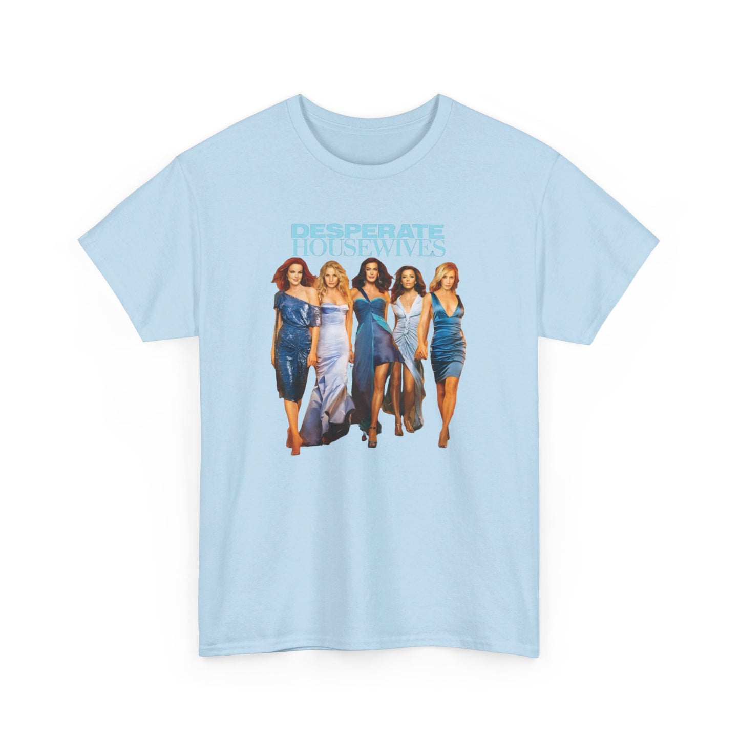 Desperate Housewives Blue Photoshoot Unisex Heavy Cotton Tee