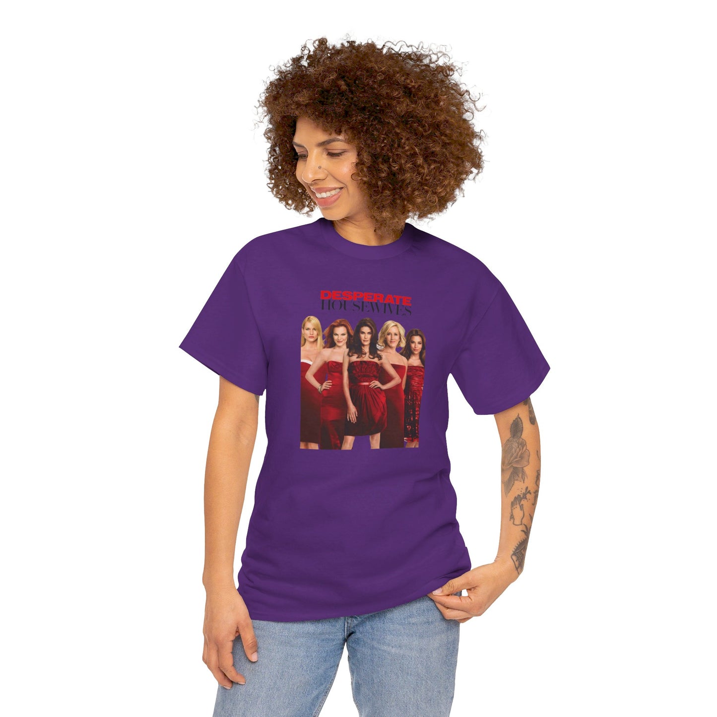 Desperate Housewives Red Photoshoot Unisex Heavy Cotton Tee