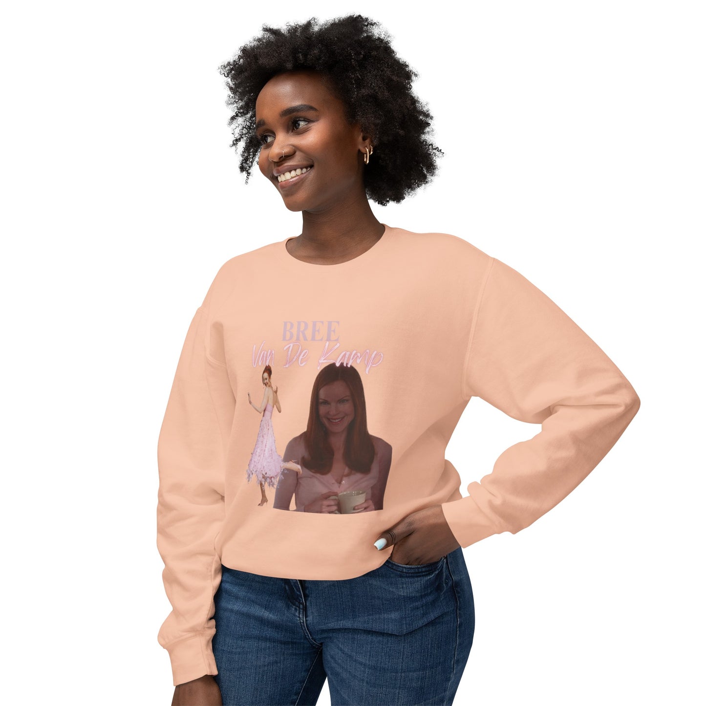 Bree Van De Kamp Vintage Style Unisex Lightweight Crewneck Sweatshirt