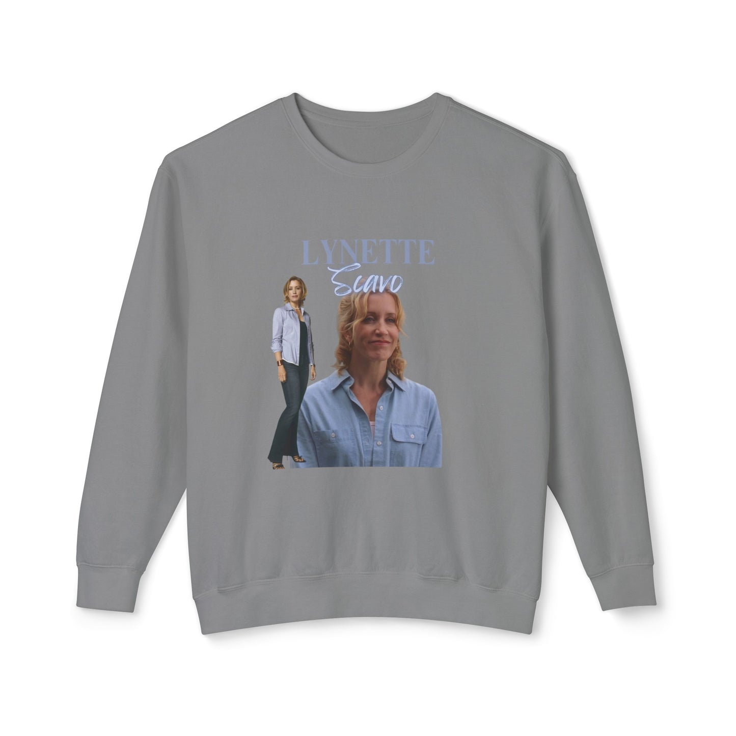 Lynette Scavo Vintage Style Unisex Lightweight Crewneck Sweatshirt