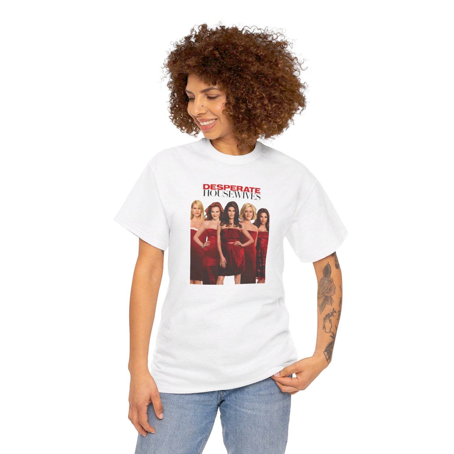 Desperate Housewives Red Photoshoot Unisex Heavy Cotton Tee