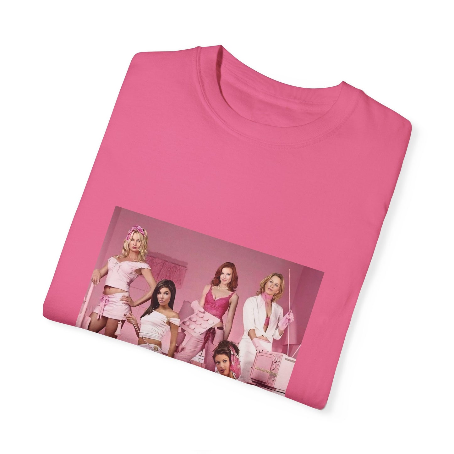 S1 Pink Promo Photoshoot Unisex Garment-Dyed T-shirt