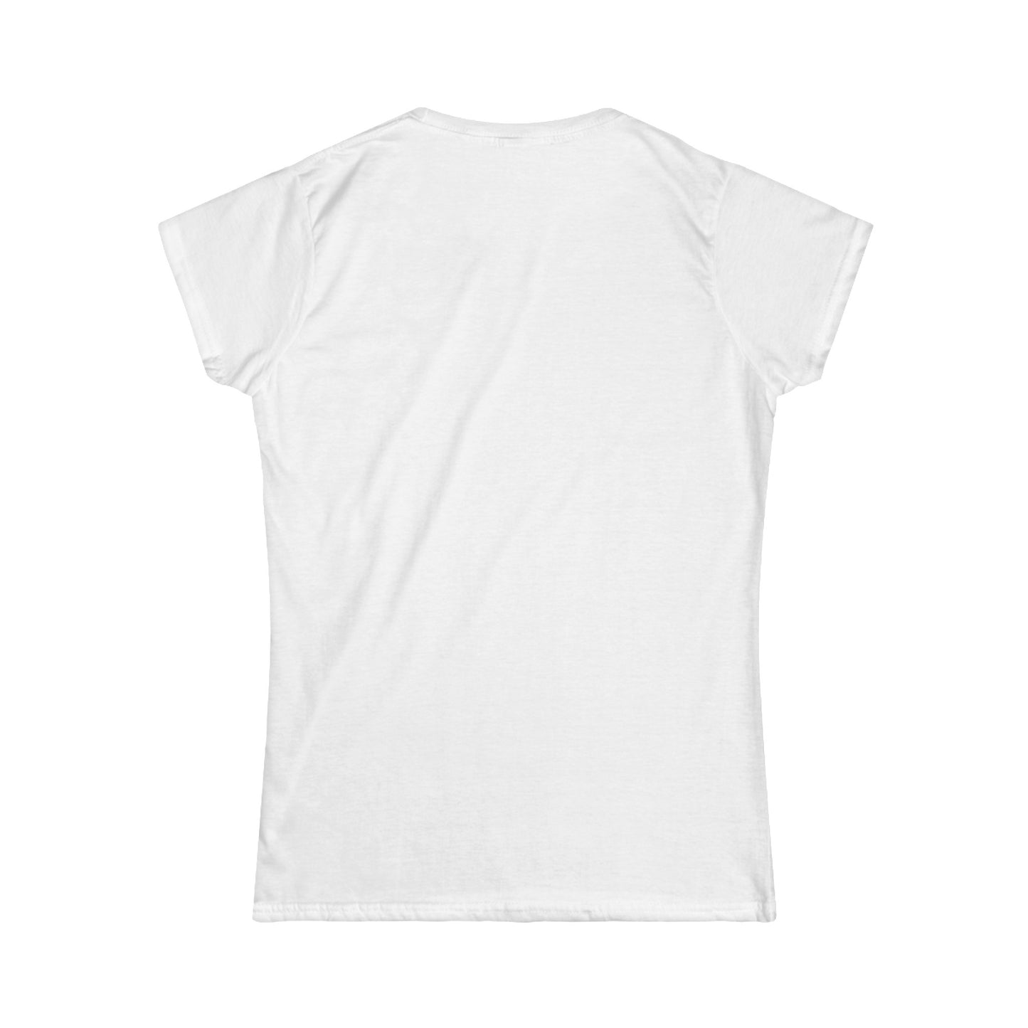 Nicollette Women’s Tee, Black & Baby Pink Text