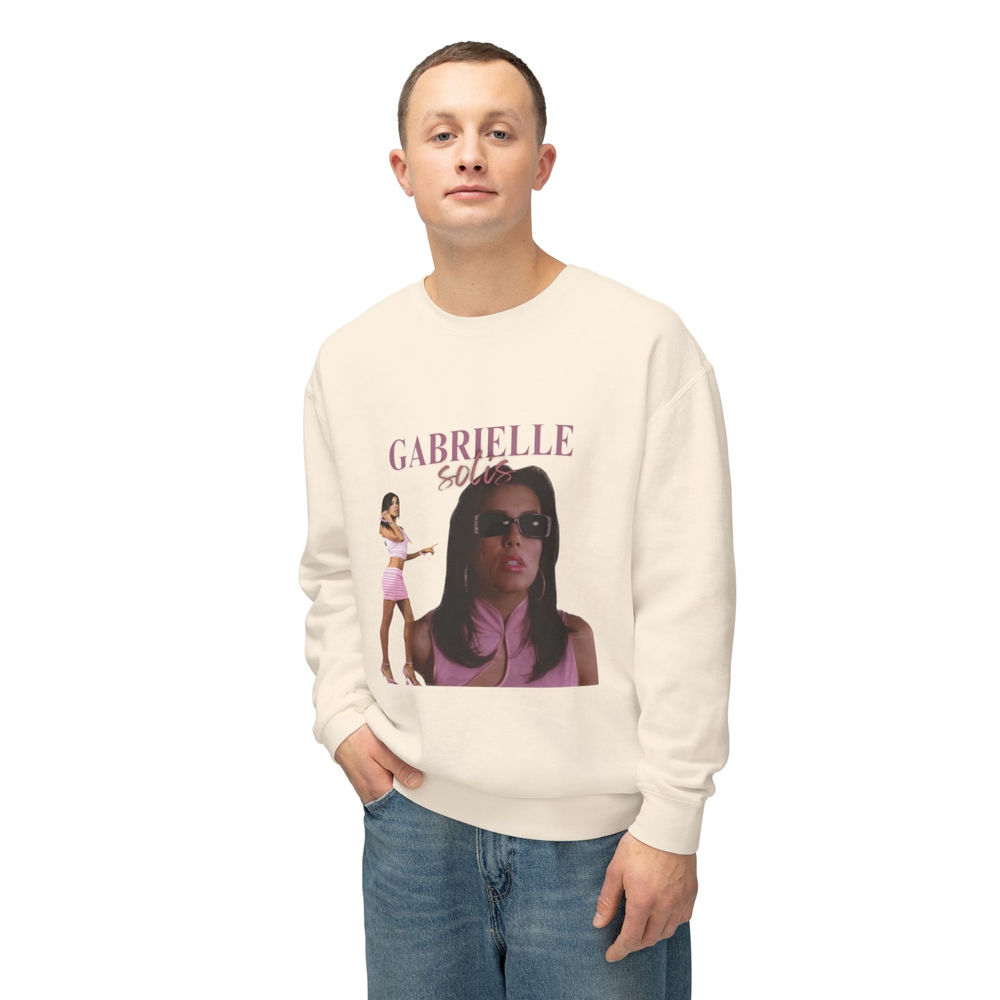 Gabrielle Solis Vintage Style Unisex Lightweight Crewneck Sweatshirt