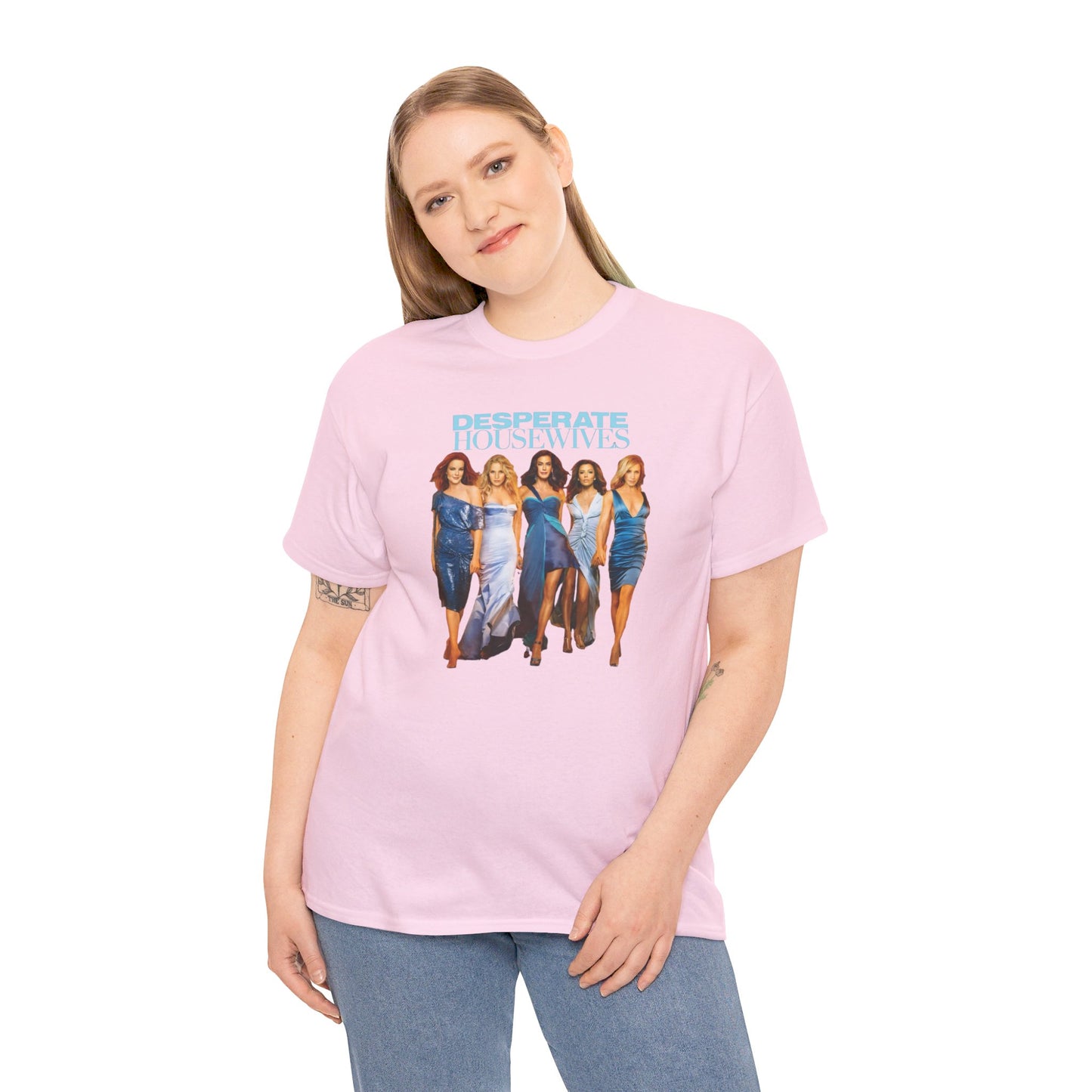 Desperate Housewives Blue Photoshoot Unisex Heavy Cotton Tee