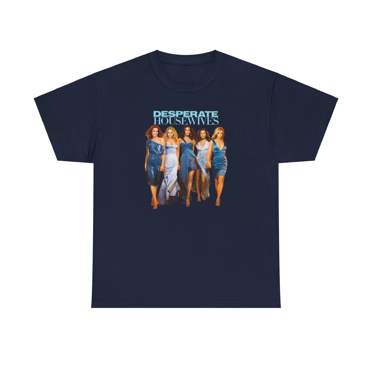 Desperate Housewives Blue Photoshoot Unisex Heavy Cotton Tee