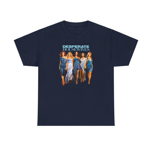 Desperate Housewives Blue Photoshoot Unisex Heavy Cotton Tee