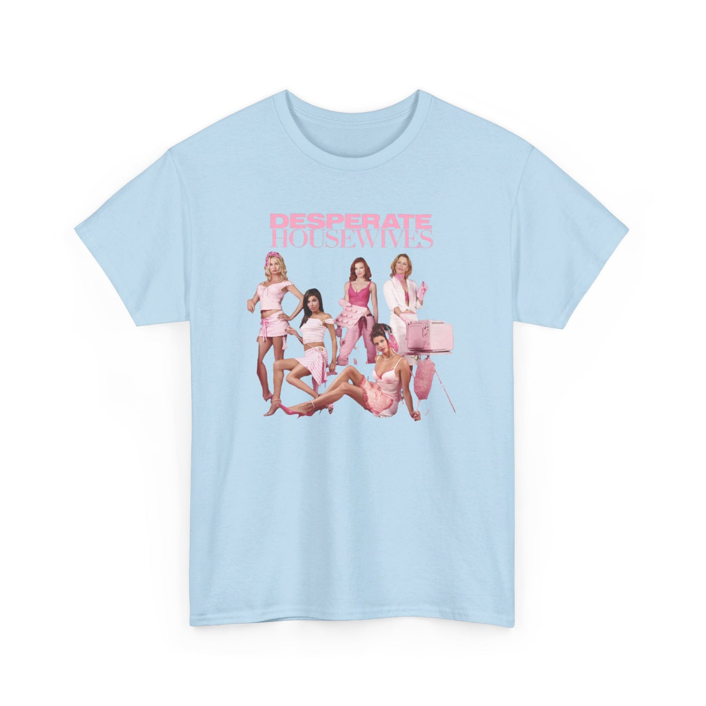 Desperate Housewives Pink Photoshoot Unisex Heavy Cotton Tee