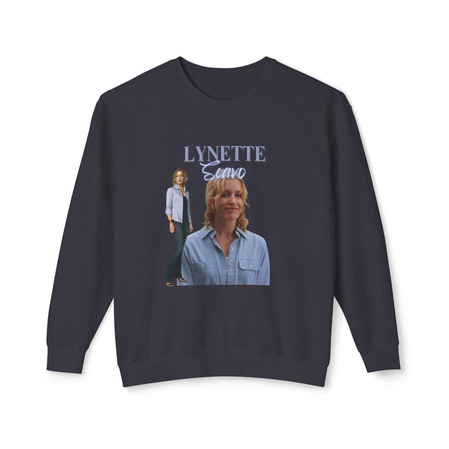 Lynette Scavo Vintage Style Unisex Lightweight Crewneck Sweatshirt