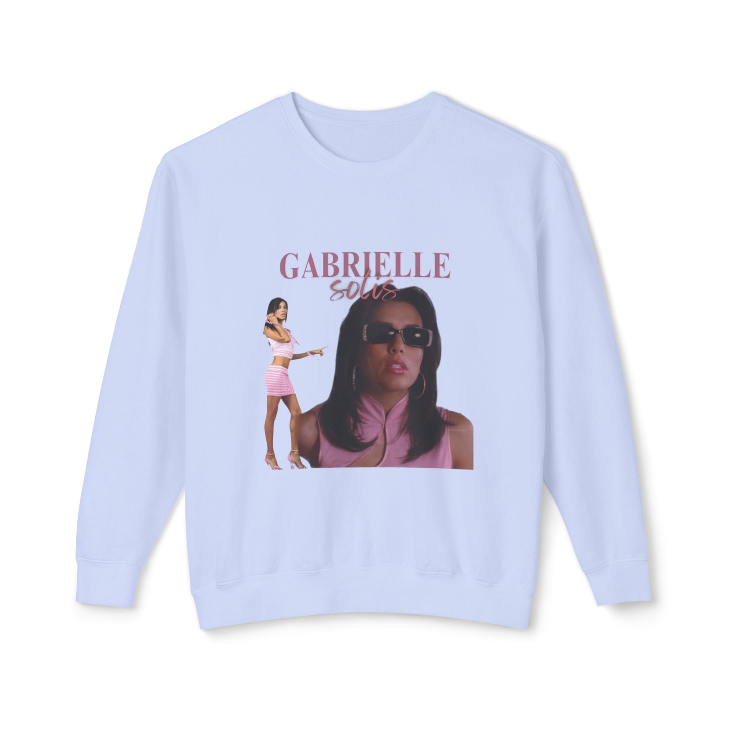 Gabrielle Solis Vintage Style Unisex Lightweight Crewneck Sweatshirt