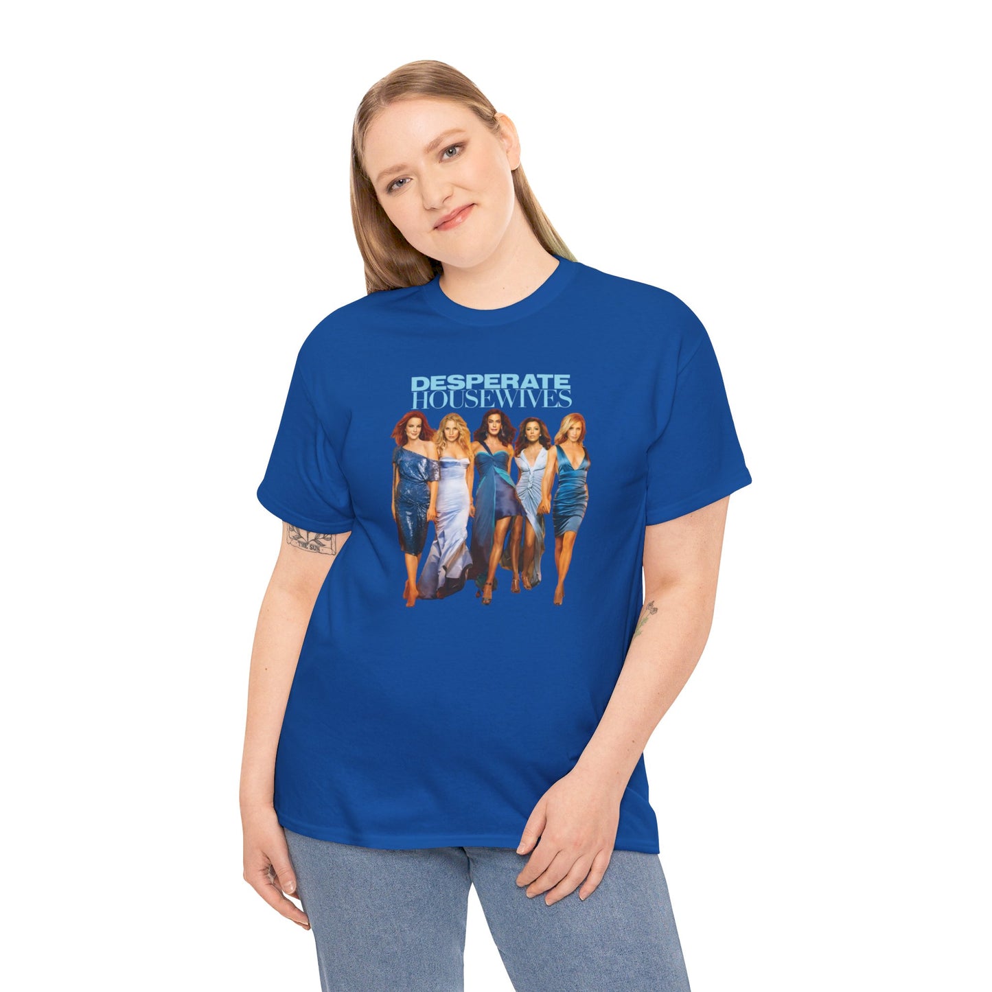 Desperate Housewives Blue Photoshoot Unisex Heavy Cotton Tee