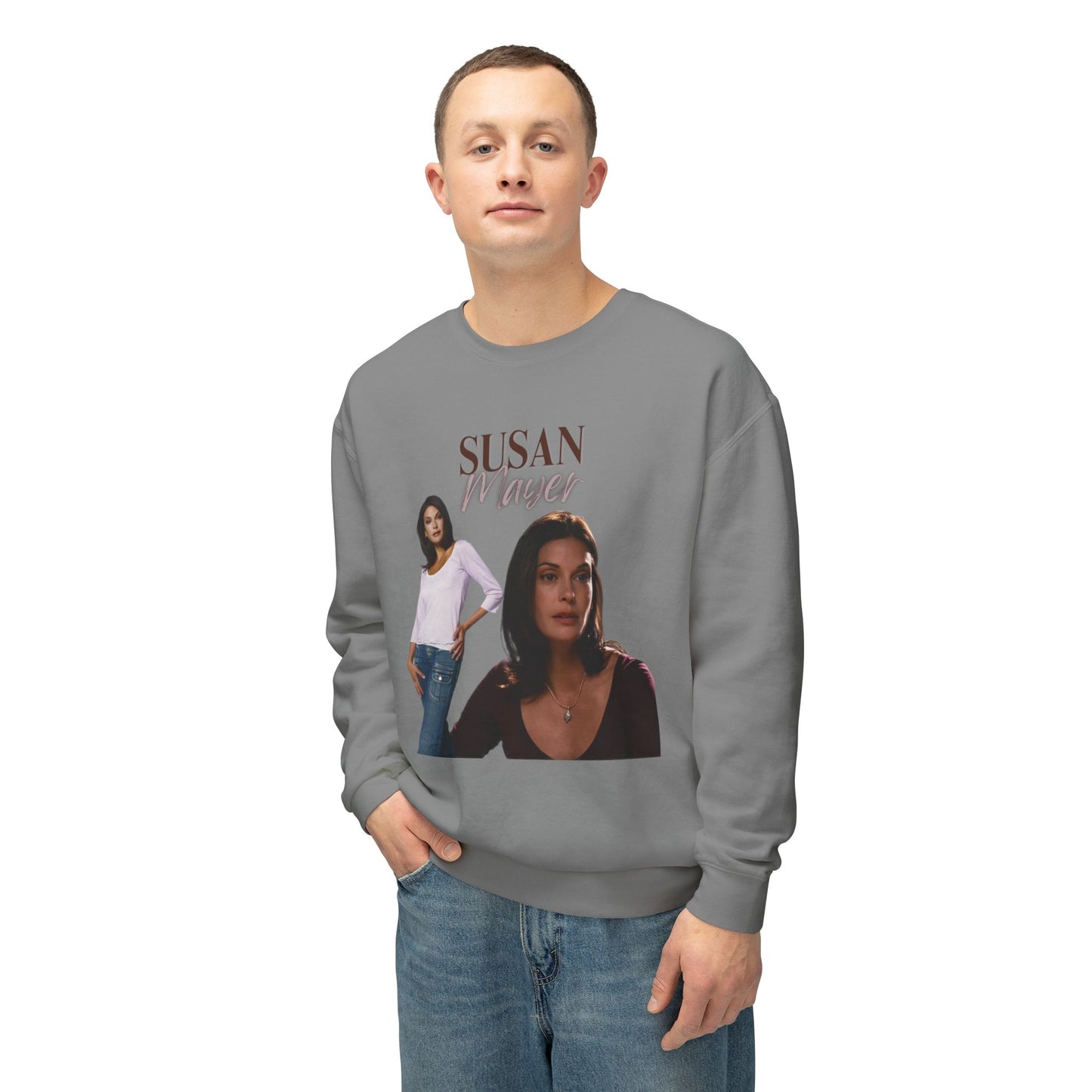 Susan Mayer Vintage Style Unisex Lightweight Crewneck Sweatshirt