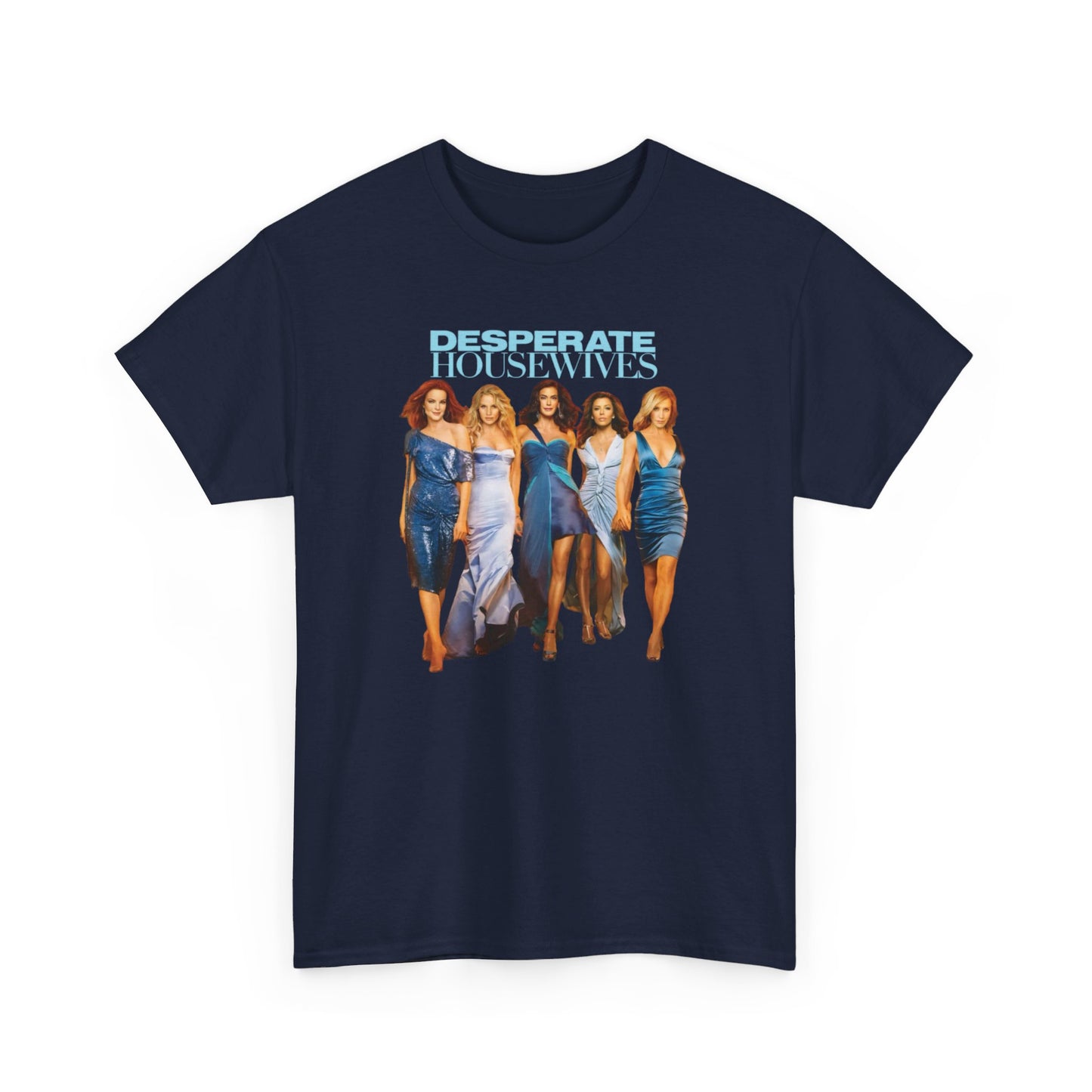 Desperate Housewives Blue Photoshoot Unisex Heavy Cotton Tee