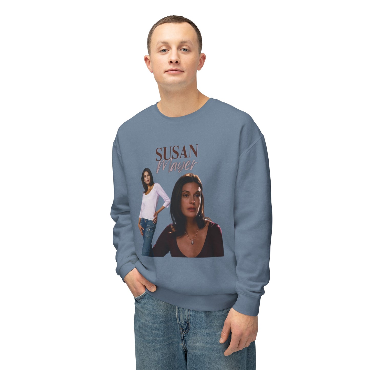 Susan Mayer Vintage Style Unisex Lightweight Crewneck Sweatshirt