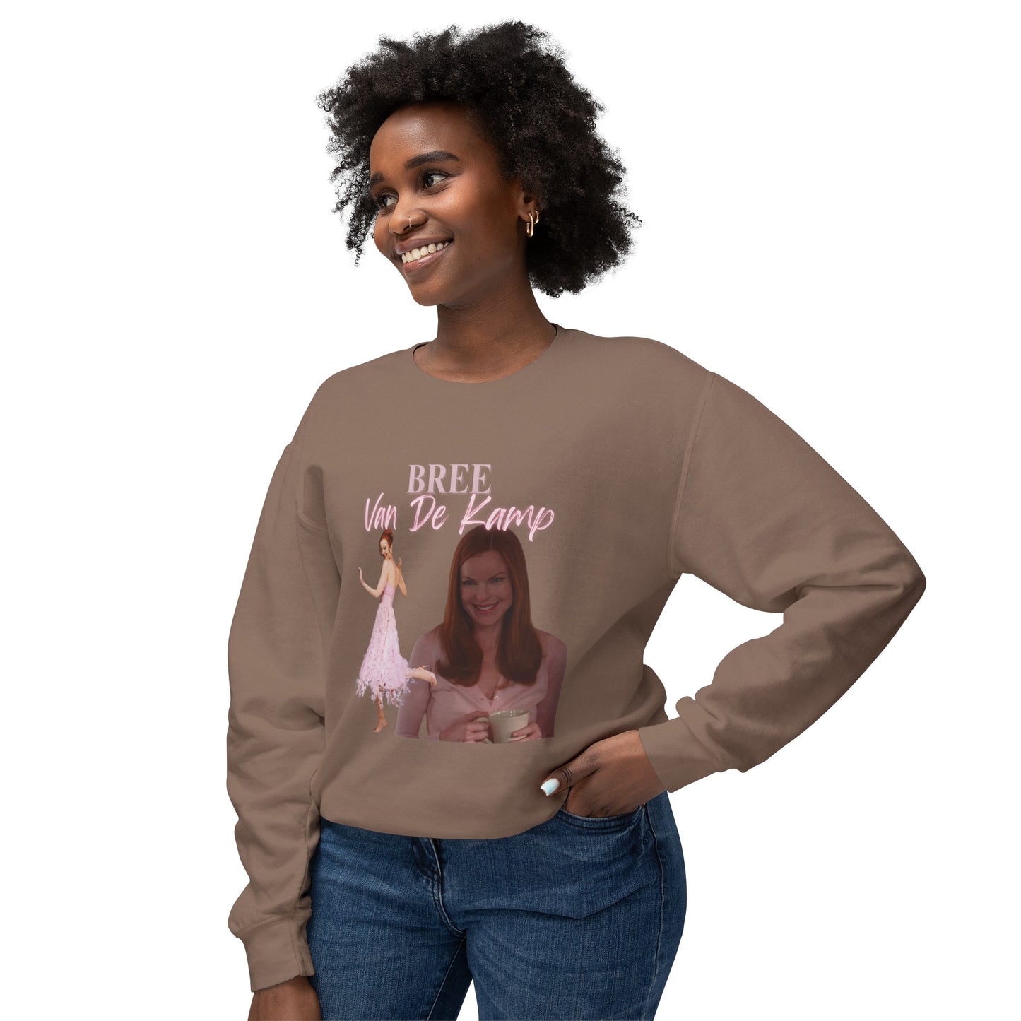 Bree Van De Kamp Vintage Style Unisex Lightweight Crewneck Sweatshirt