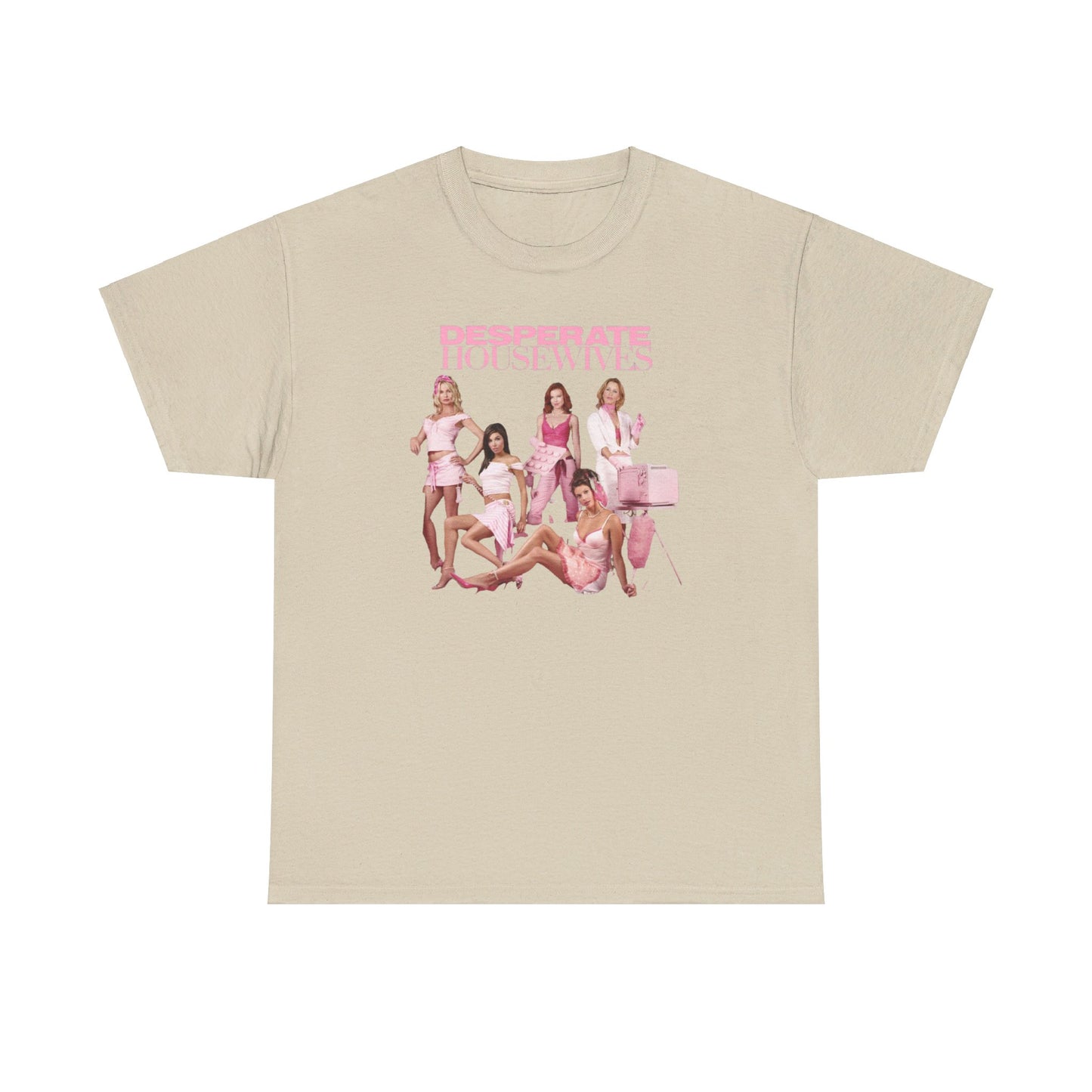 Desperate Housewives Pink Photoshoot Unisex Heavy Cotton Tee