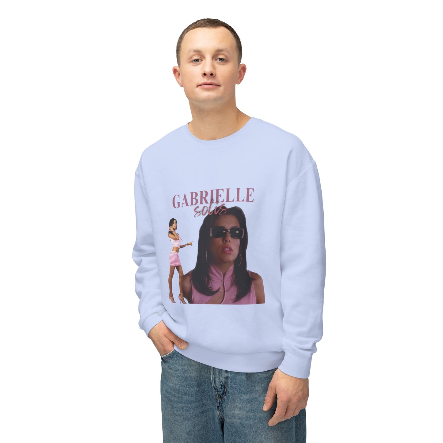 Gabrielle Solis Vintage Style Unisex Lightweight Crewneck Sweatshirt