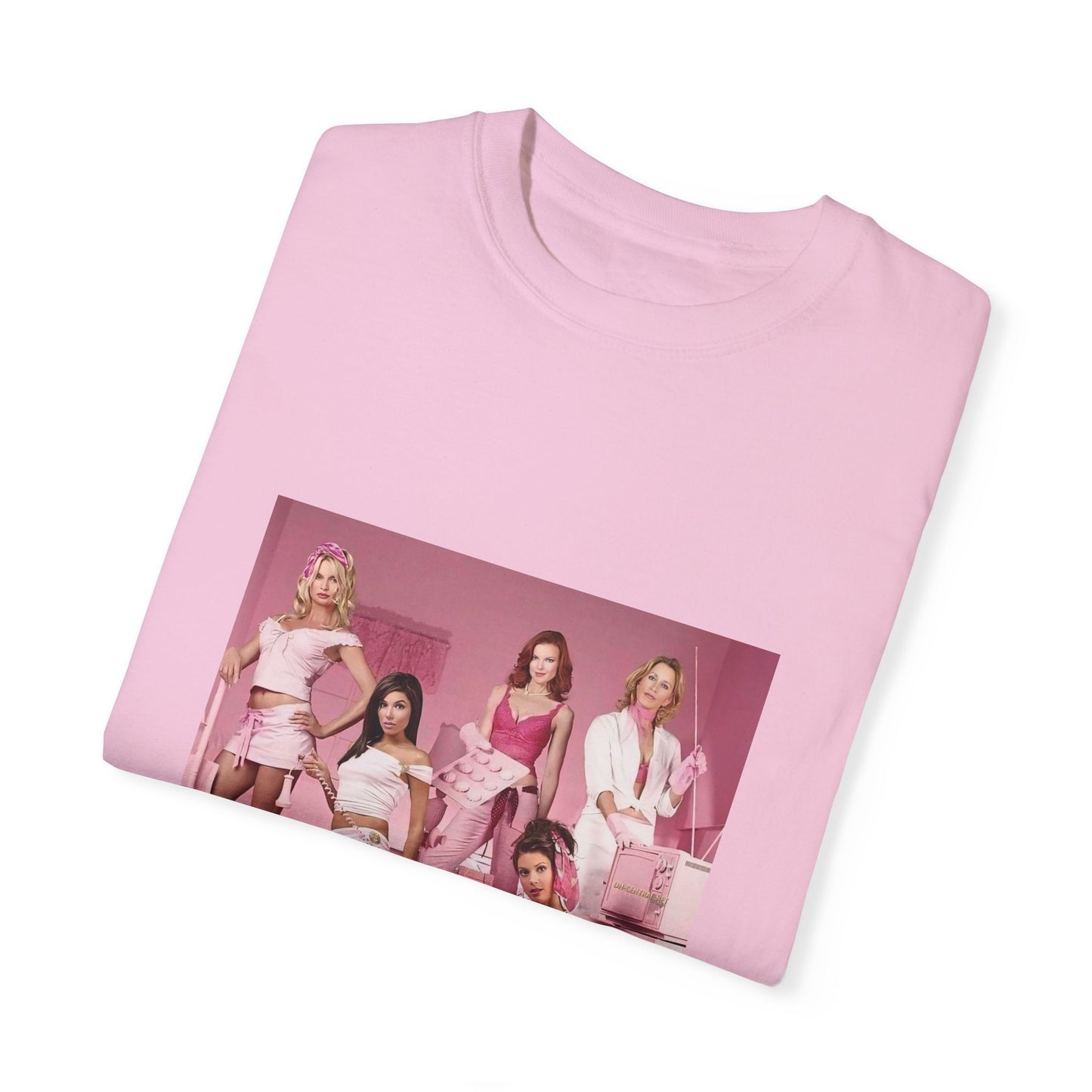 S1 Pink Promo Photoshoot Unisex Garment-Dyed T-shirt