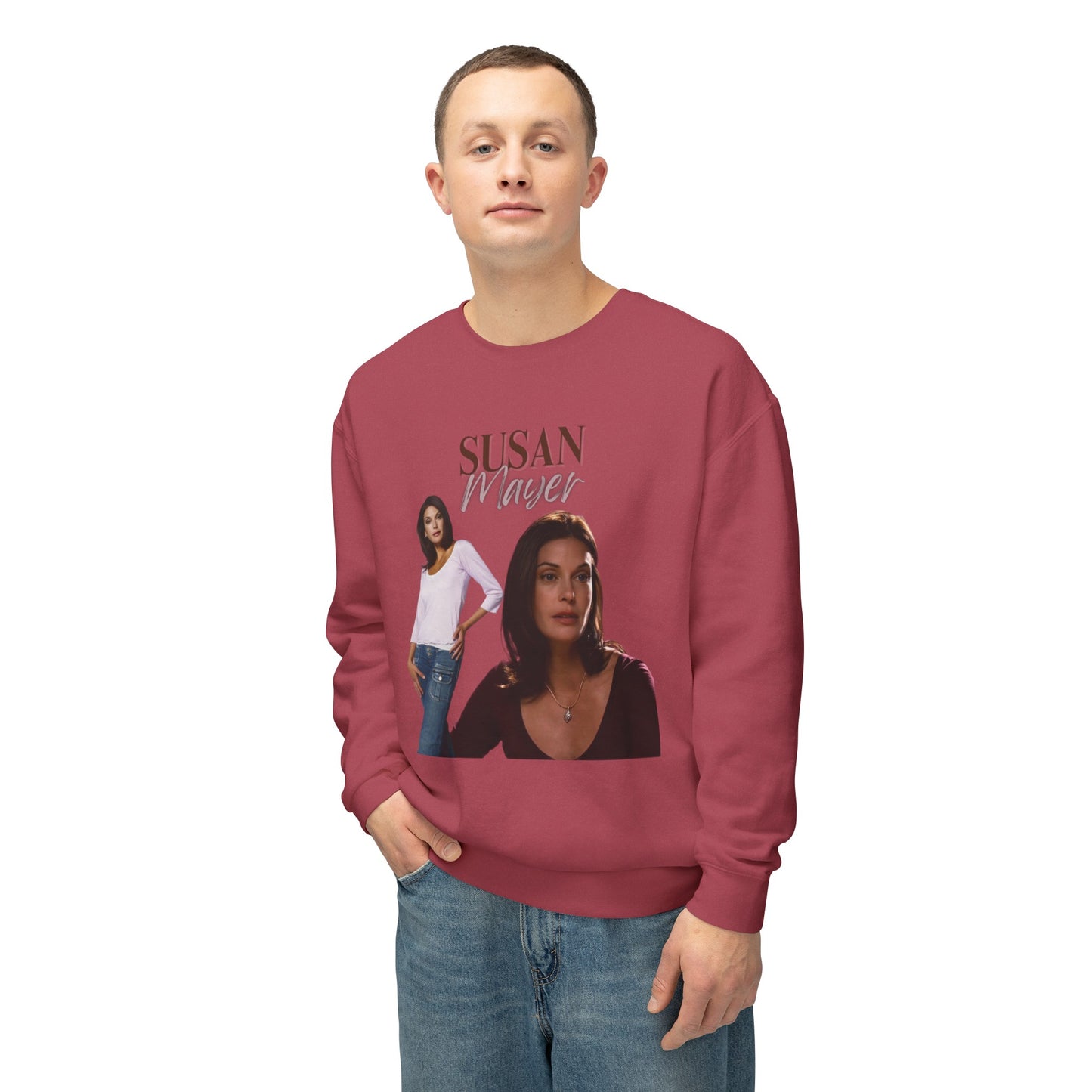 Susan Mayer Vintage Style Unisex Lightweight Crewneck Sweatshirt