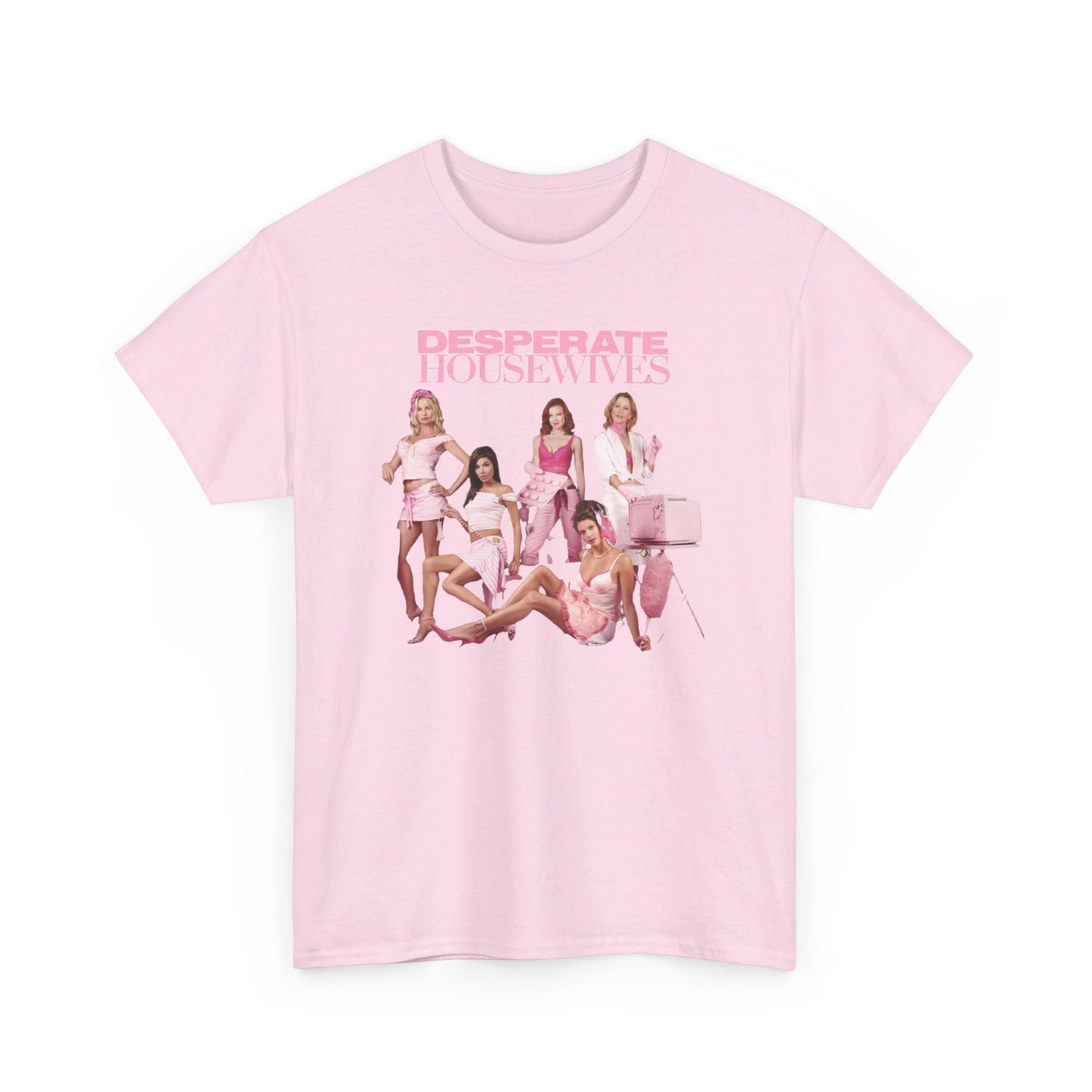 Desperate Housewives Pink Photoshoot Unisex Heavy Cotton Tee