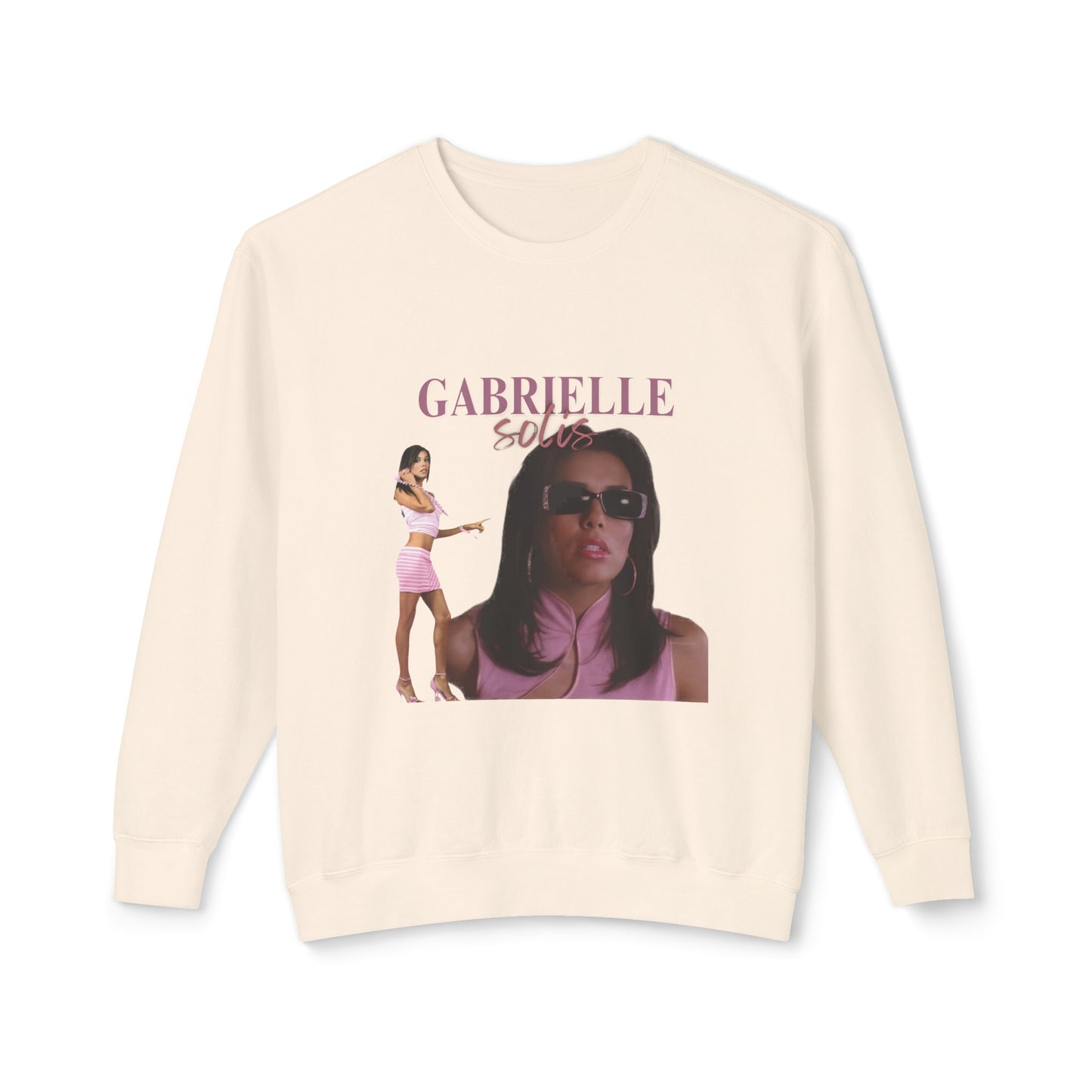 Gabrielle Solis Vintage Style Unisex Lightweight Crewneck Sweatshirt