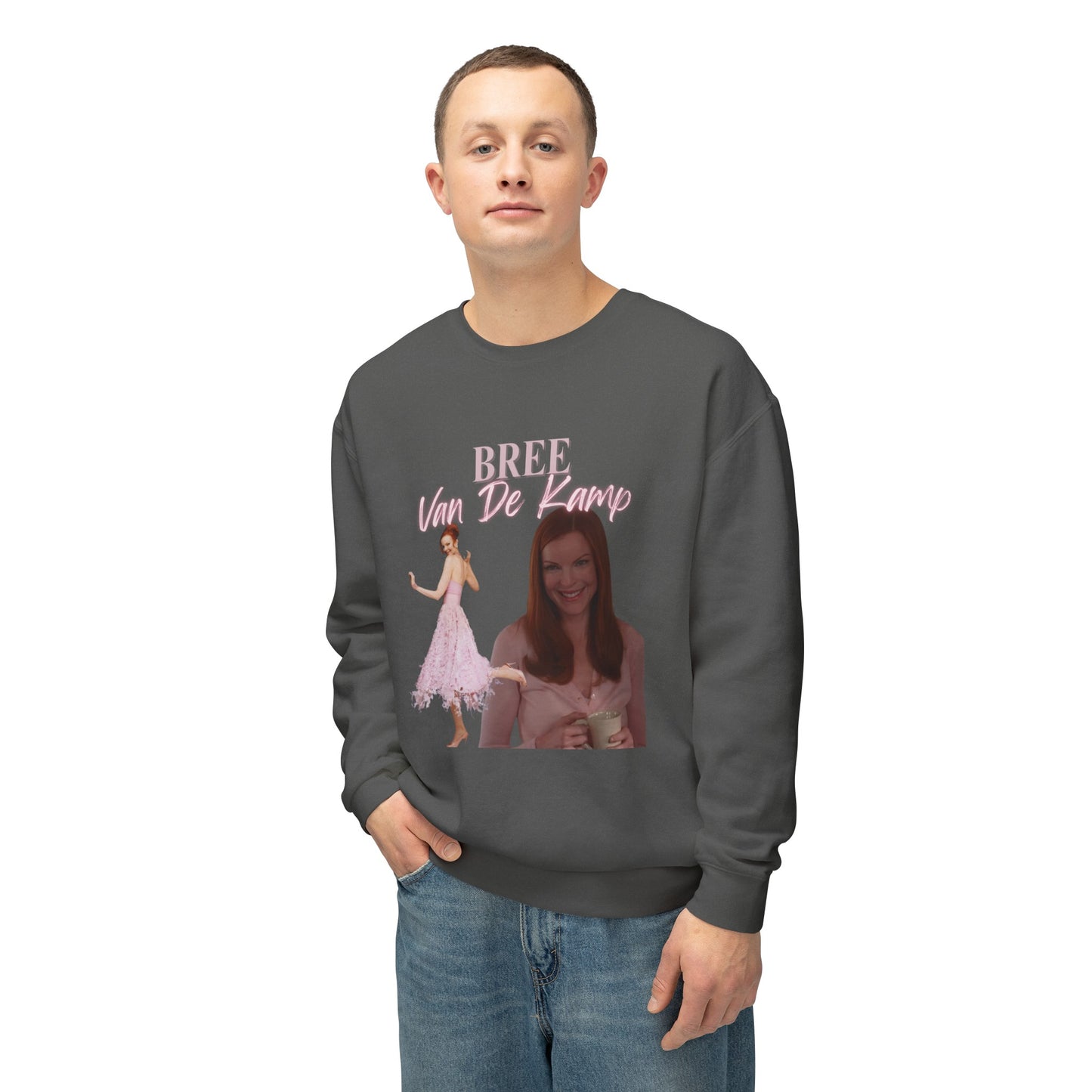 Bree Van De Kamp Vintage Style Unisex Lightweight Crewneck Sweatshirt