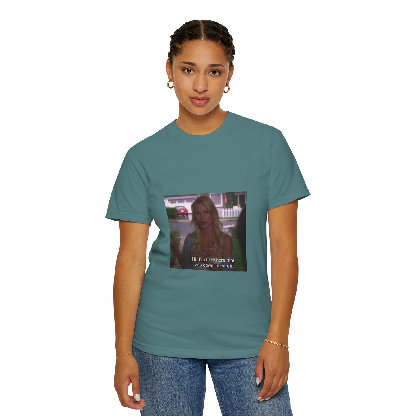 Edie Britt quote Unisex Garment-Dyed T-shirt